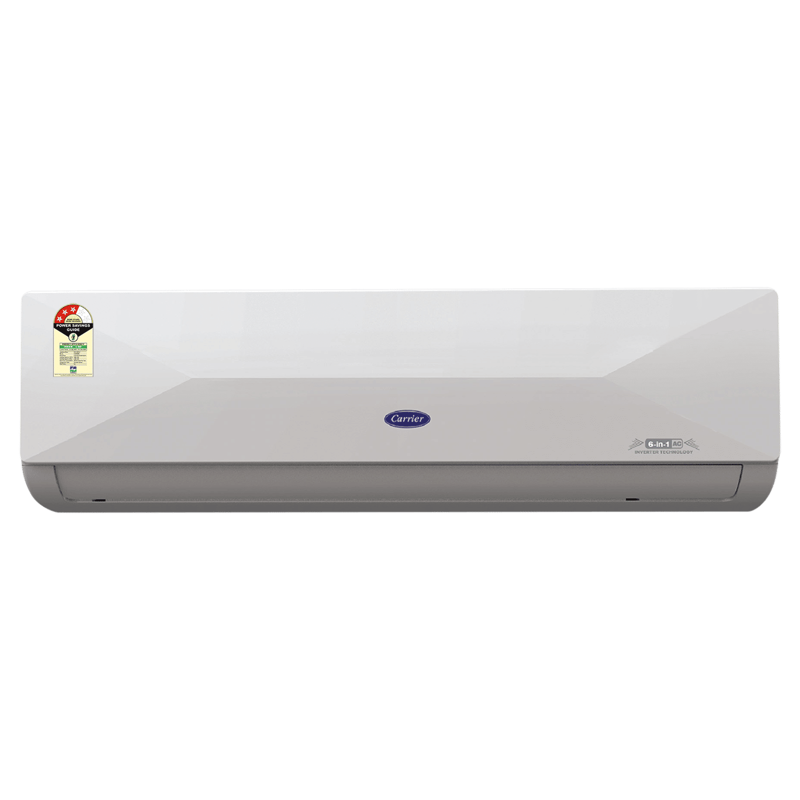 Carrier XCEL EDGE Fxi 6 in 1 Convertible 1.5 Ton 3 Star Inverter Split AC with PM 2.5 Micron Filter (Copper Condenser, CAI18CE3R35F0)