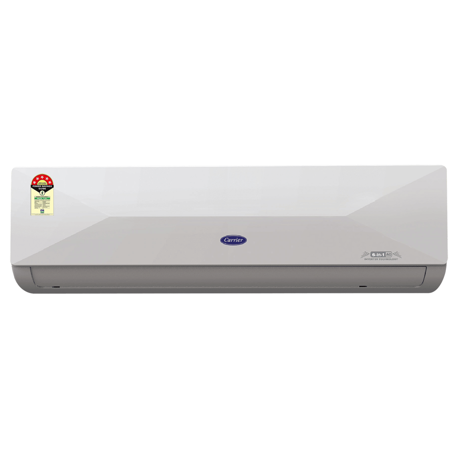 Carrier XCEL EDGE Fxi 6 in 1 Convertible 2 Ton 5 Star Inverter Split AC with PM 2.5 Micron Filter (Copper Condenser, CAI24CE5R35F0)