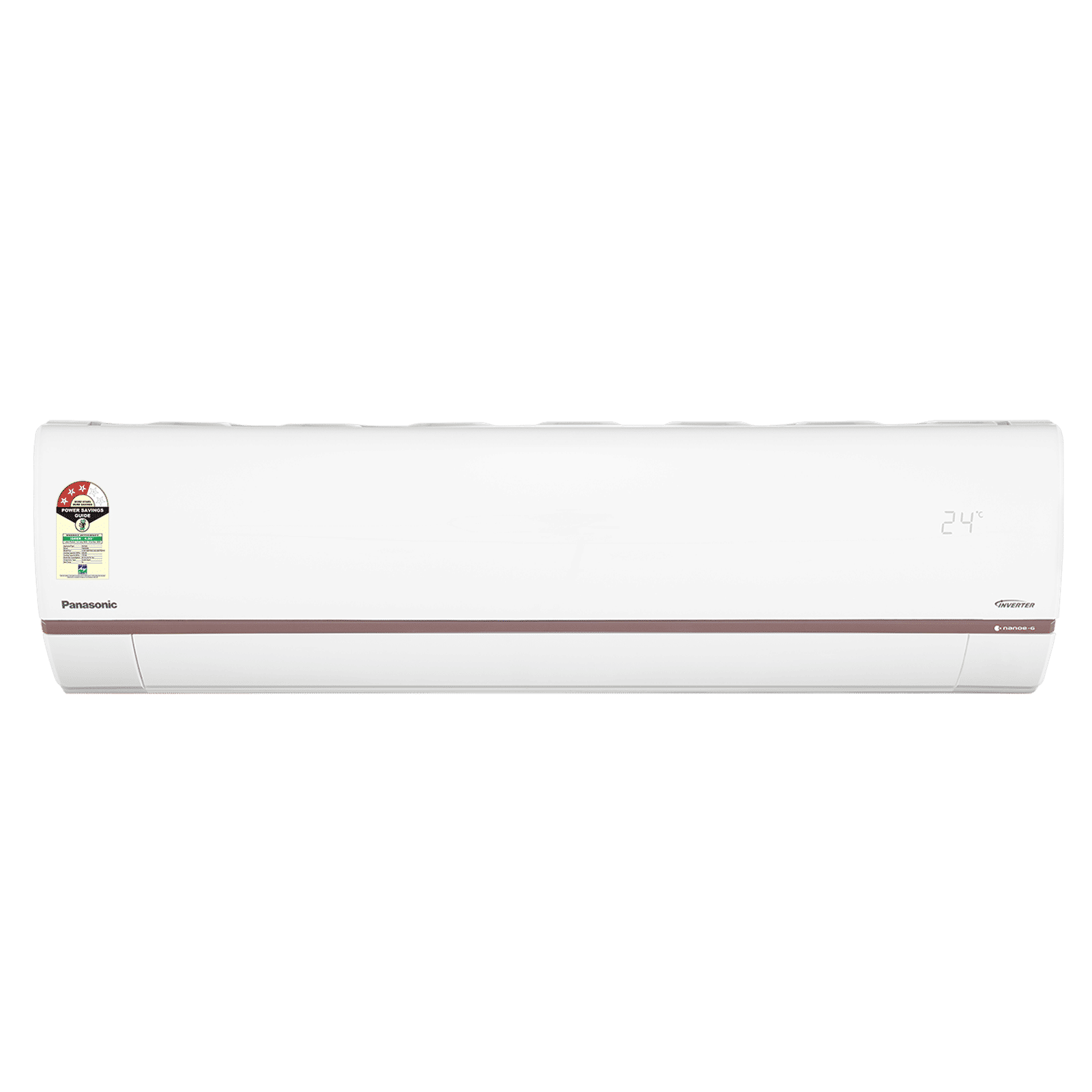 Panasonic WU 7 in 1 Convertible 1 Ton 3 Star Inverter Split Smart AC with Voice Assistant (2025 Model, Copper Condenser, CS/CU-WU12BKYFM)