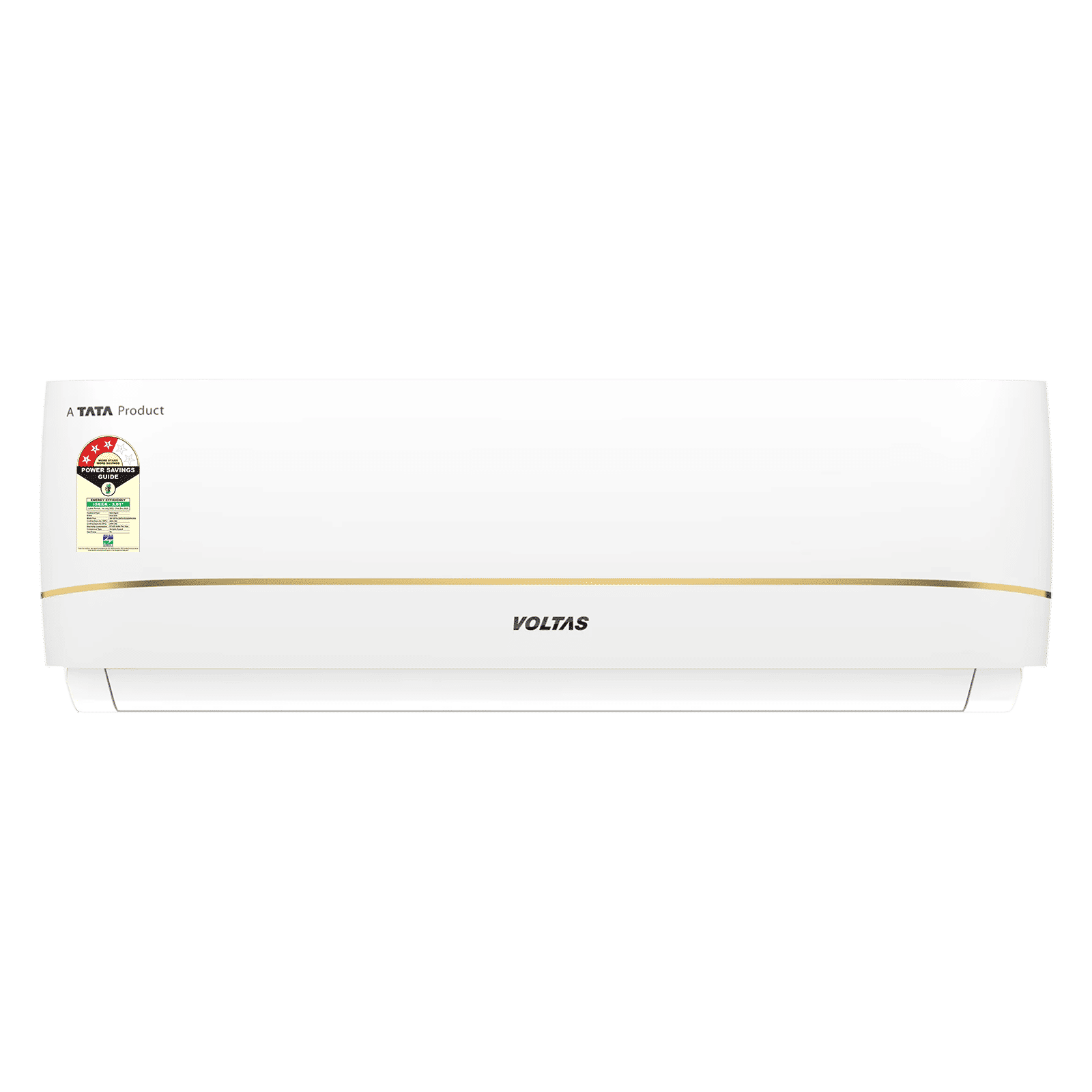 VOLTAS 183V Vectra Zenith Gold 1.5 Ton 3 Star Inverter Split AC with 4-Step Adjustable Mode (Copper Condenser, Anti Dust Filter, 4503765)