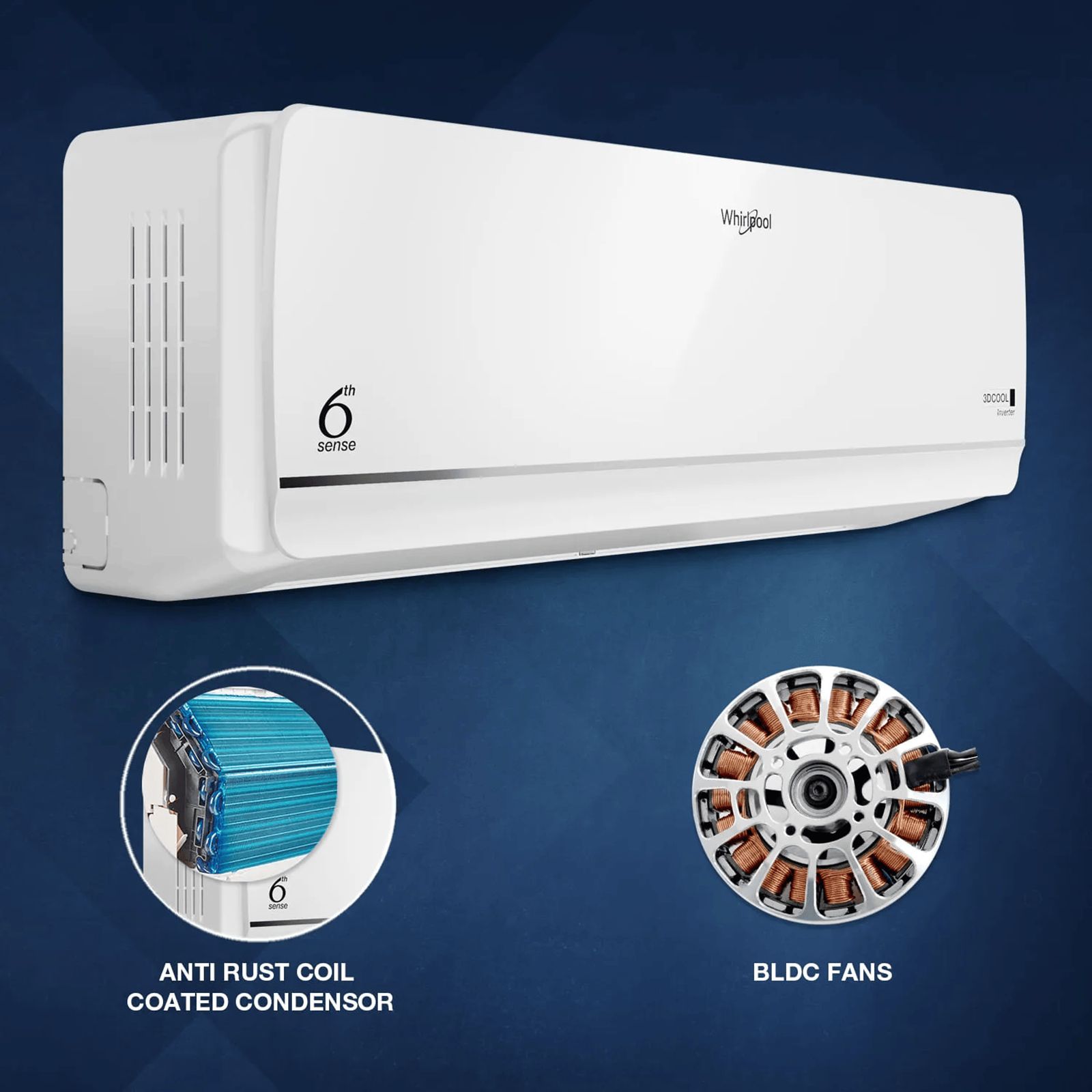 Buy Whirlpool 3DCool in Convertible Ton Star Inverter