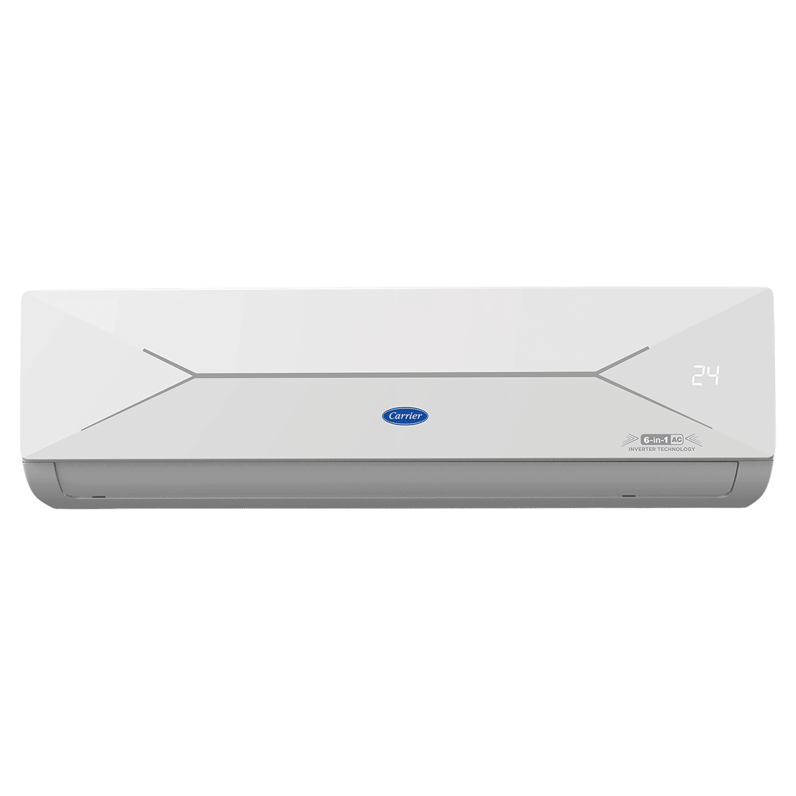 Carrier ESTER EDGE FXi 6 in 1 Convertible 1 Ton 3 Star Inverter Split Smart AC with Wi-Fi Supported (Copper Condenser, CAI12EE3R35W0)