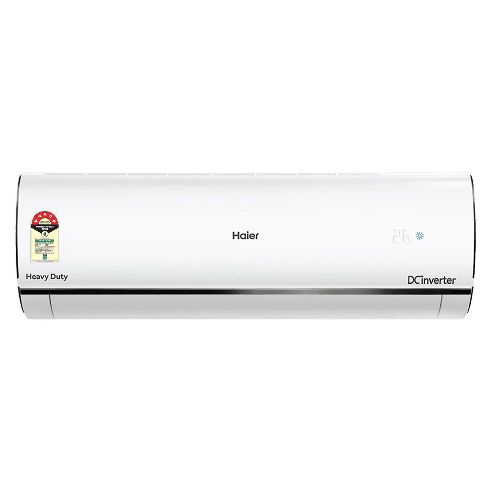Haier Kinouchi 7 in 1 Convertible 1.6 Ton 5 Star Hexa Inverter Split AC with Supersonic Cooling (2025 Model, Copper Condenser, HSU19K-PYSC5BN-INV)
