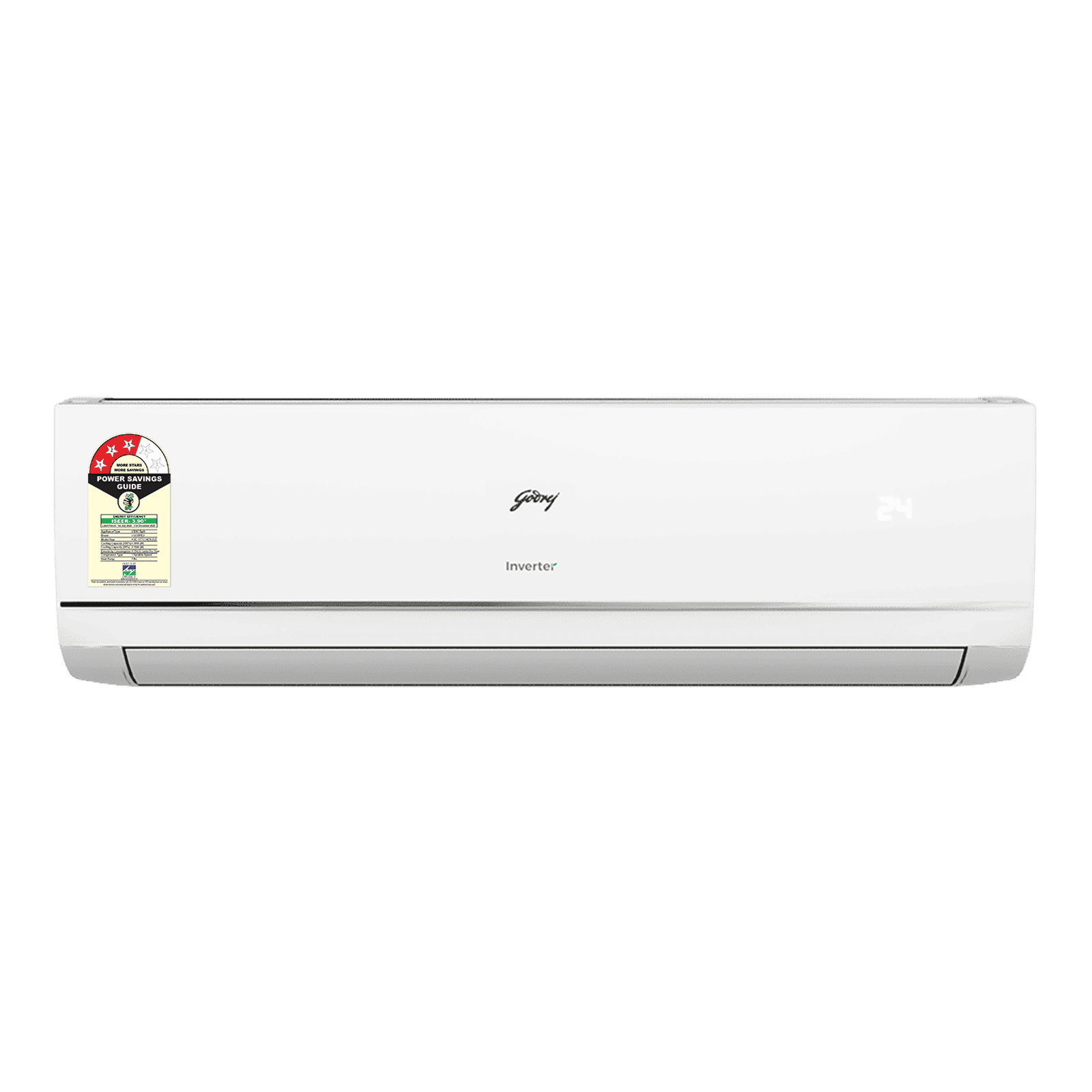 Godrej SIC 15TTC3 WZA Convertible 1.2 Ton 3 Star Inverter Split AC with I-Sense Technology (2025 Model, Copper Condenser, 40101701SD01651)