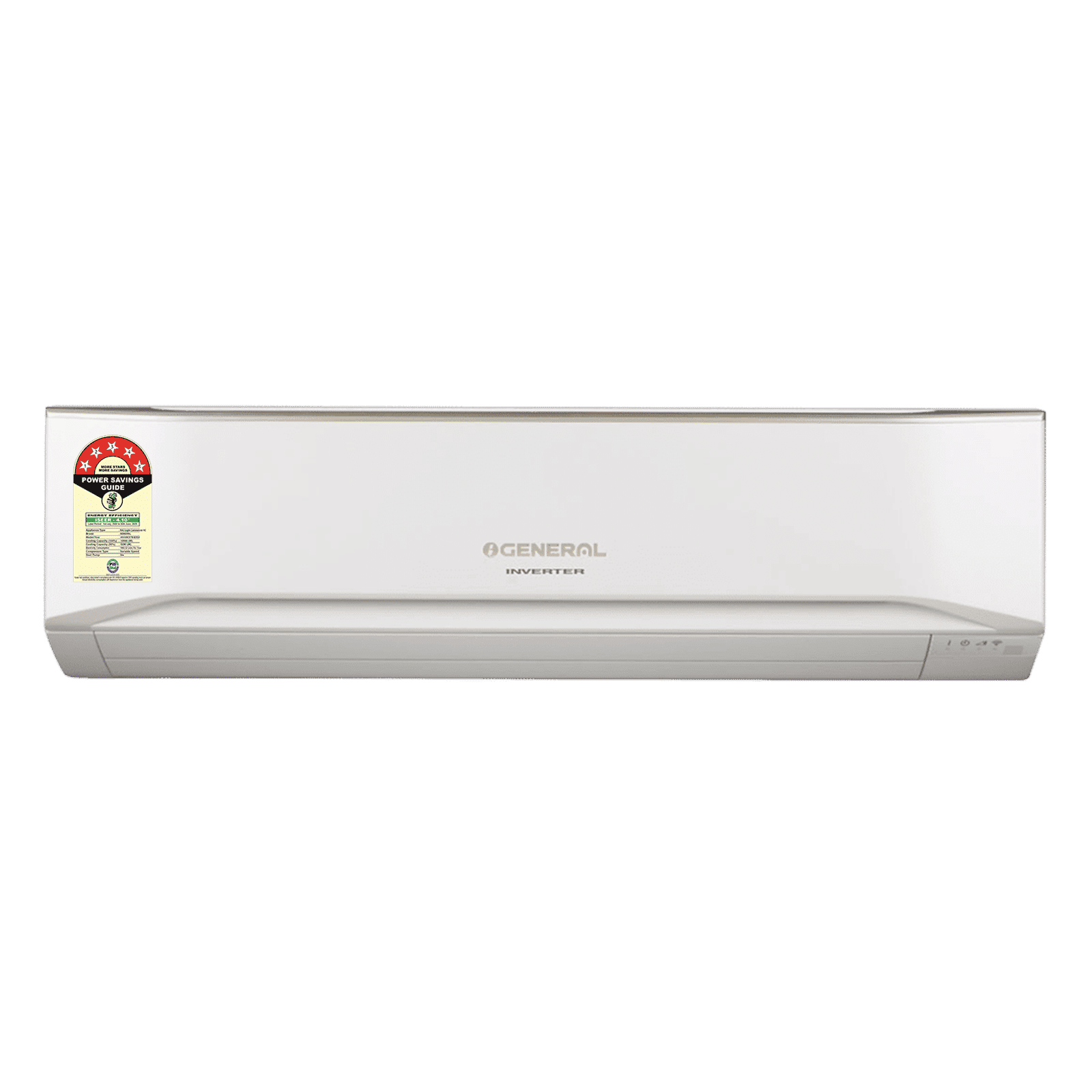 O GENERAL Advanced Hyper Tropical 3 Ton 5 Star Inverter Split AC (Copper Condenser, PM 2.5 Filter, ASGG36CETB-B)