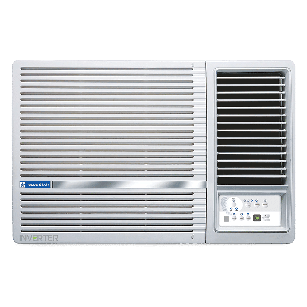 Blue Star L SERIES 1.5 Ton 5 Star Inverter Window AC (2025 Model, Copper Condenser, Dust Filters, WIE518L)