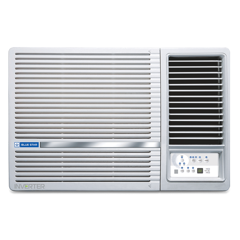 Blue Star L Series 5 in 1 Convertible 1.5 Ton 3 Star Inverter Window AC with Self Diagnosis (2025 Model, Copper Condenser, WIE318L)