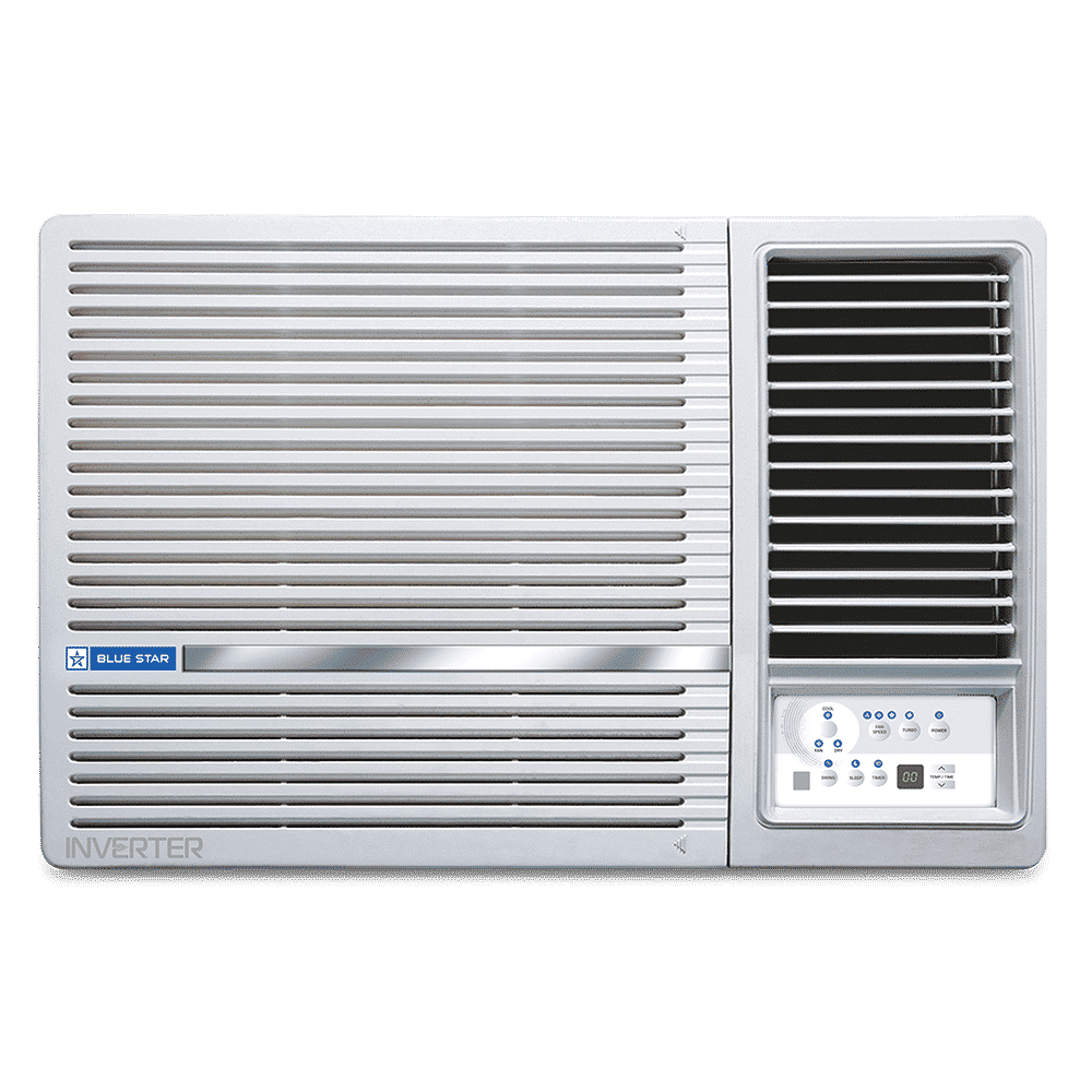 Blue Star L Series 5 in 1 Convertible 1.5 Ton 3 Star Inverter Window AC with Self Diagnosis (2025 Model, Copper Condenser, WIE318L)