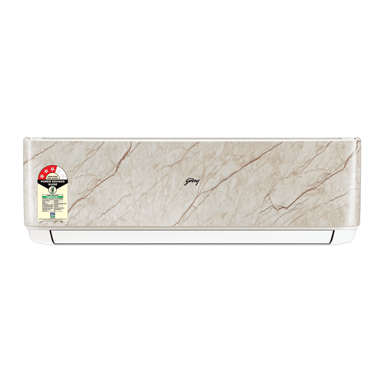 Godrej Vogue Marble SIC 18VTC3 WZQ MBB IOT Convertible 1.5 Ton 3 Star Inverter Split AC with App Control (2025 Model, Copper Condenser, 40101701SD01573)