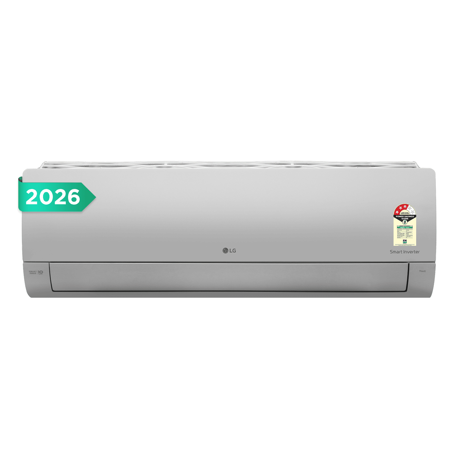 LG 6 in 1 Convertible 2 Ton 3 Star Dual Inverter Split Smart AC with Smart Dehumidification (2026 Model, Copper Condenser, AS-Q24ENXE.ANLG)