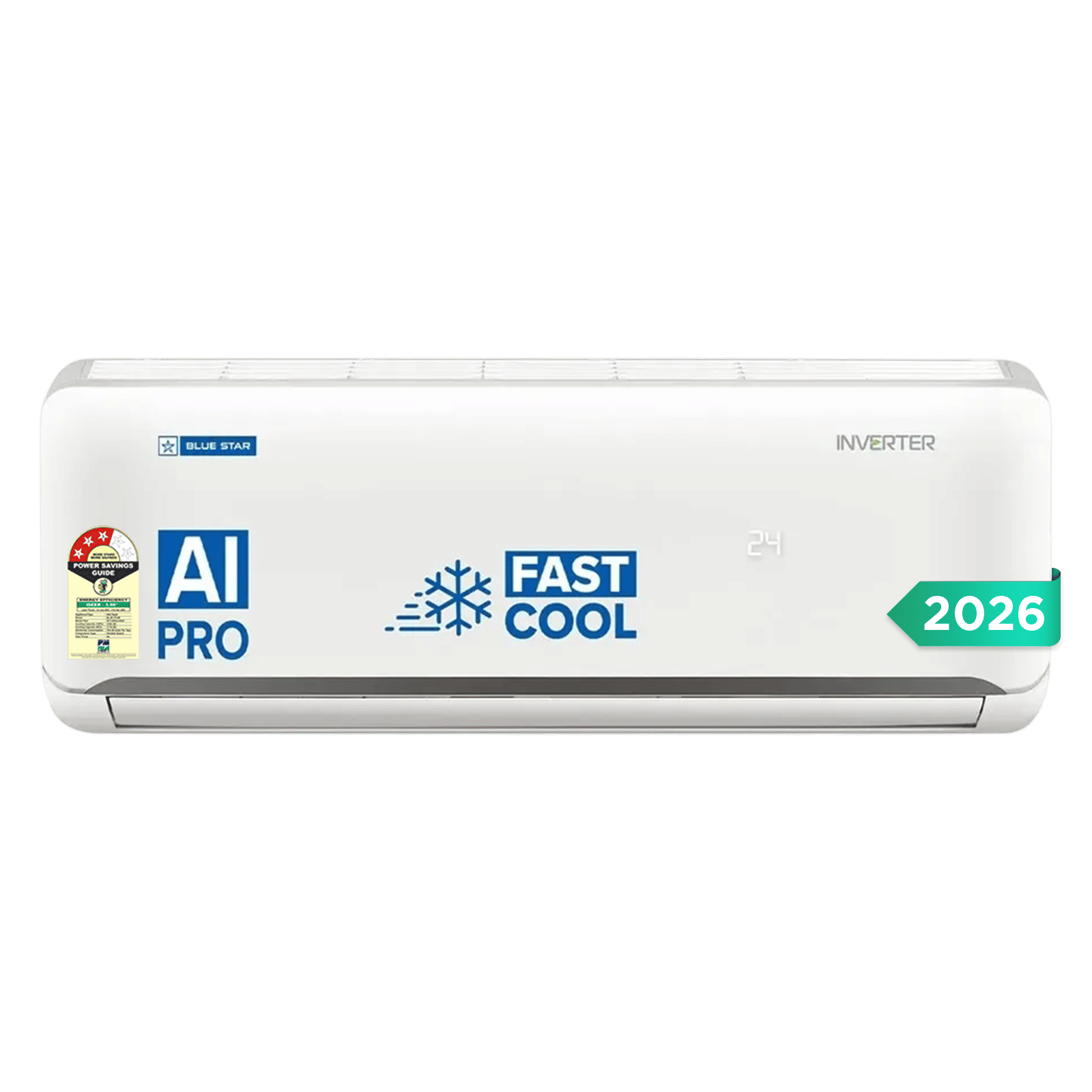 Blue Star N Series Convertible 1 Ton 3 Star Inverter Split AC with AI Pro (2025 Model, Copper Condenser, ID312NNU)