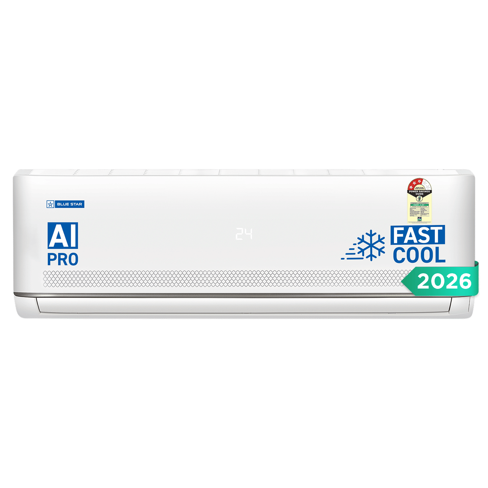 Blue Star M Series 5 in 1 Convertible 1 Ton 3 Star Inverter Split AC with AI Pro (2026 Model, Copper Condenser, IA312MXU)