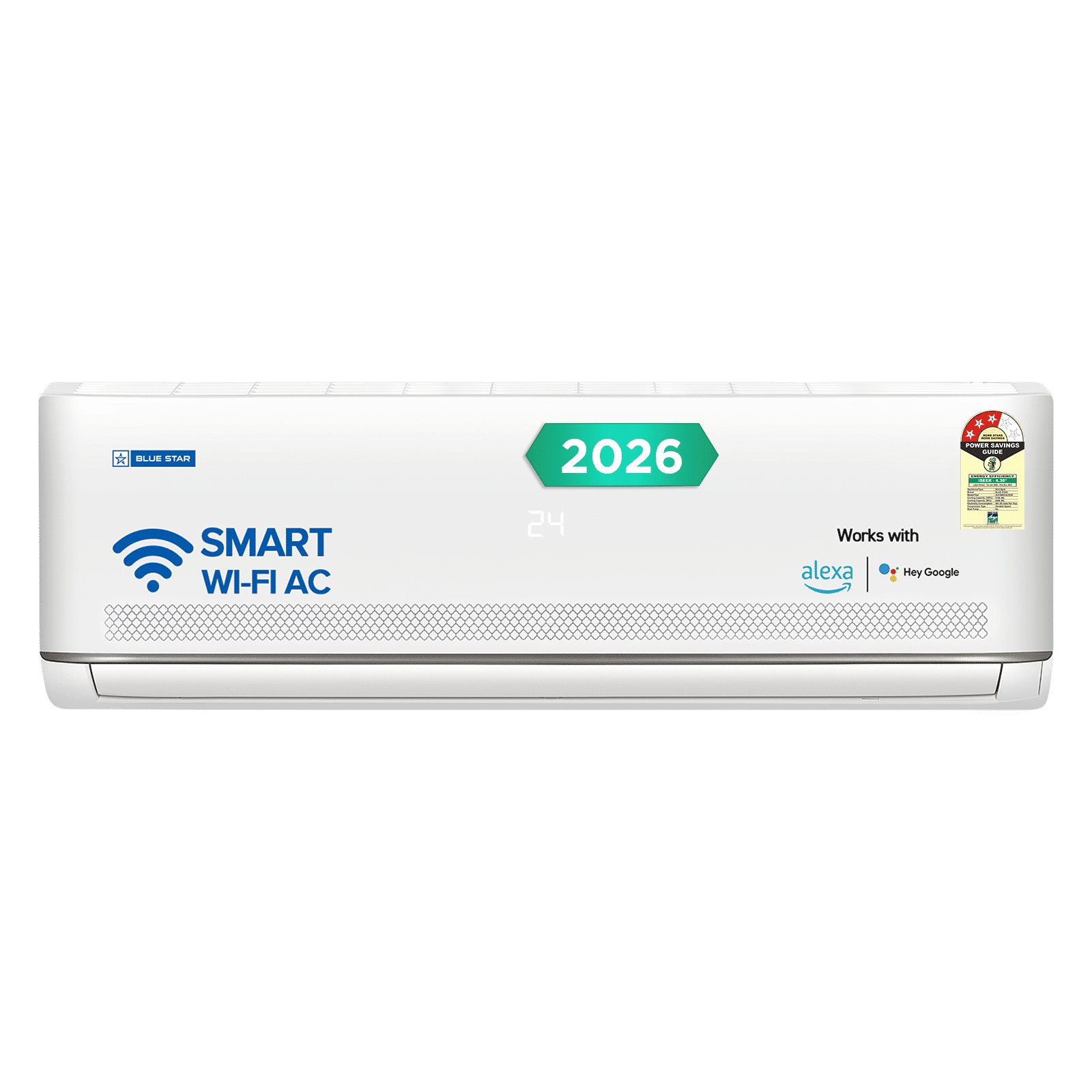 Blue Star M Series 5 in 1 Convertible 1.5 Ton 3 Star Inverter Split Smart AC with Voice Command Technology (2026 Model, Copper Condenser, IA318MXUS)