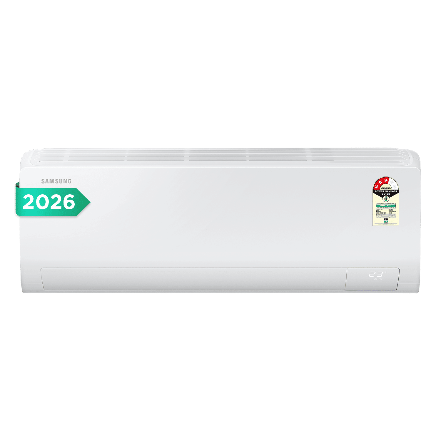 SAMSUNG 5 in 1 Convertible 1 Ton 3 Star Inverter Split Smart AC with Bespoke AI (2026 Model, Copper Condenser, AR50H12D1XHNNA)