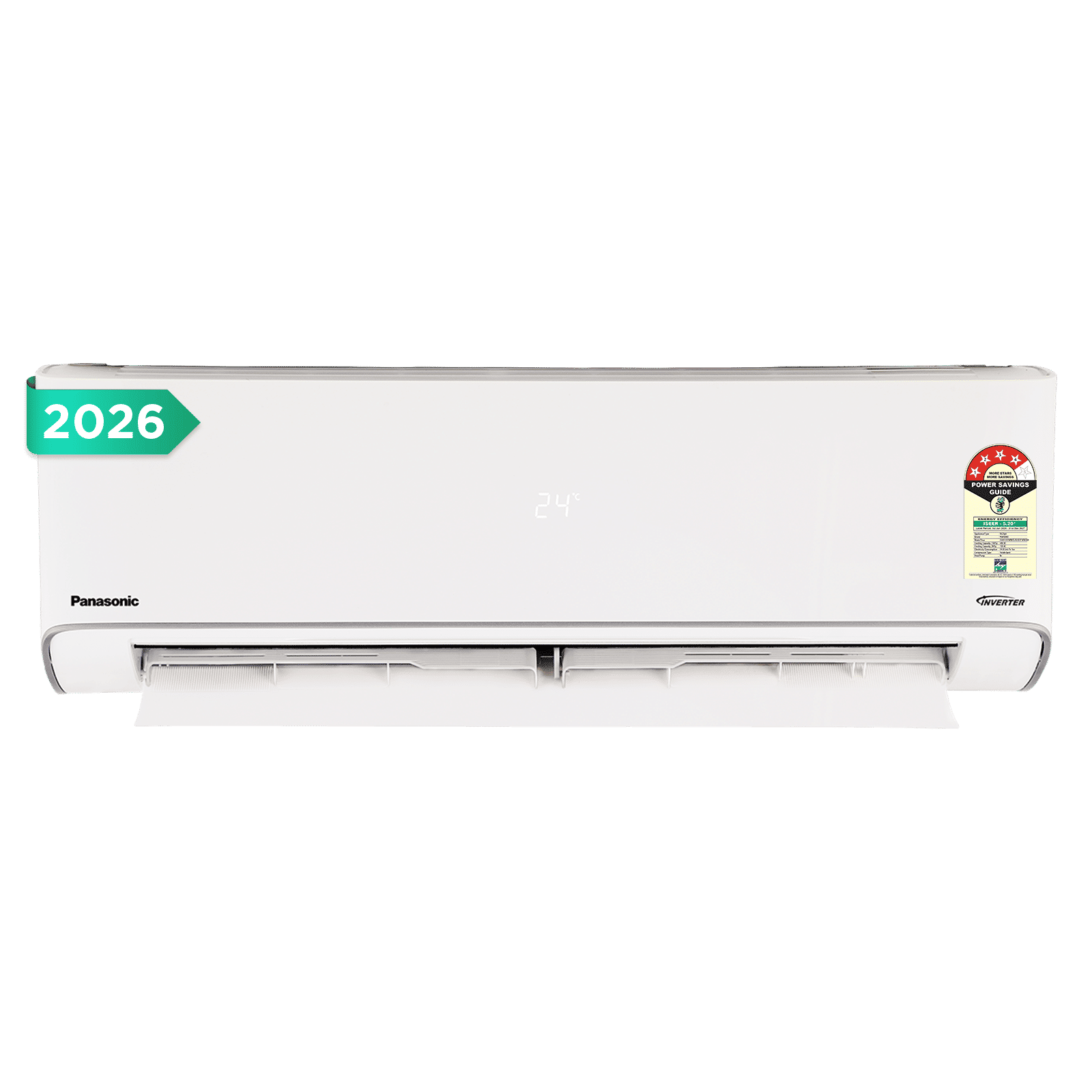 Panasonic EU 8 in 1 Convertible 1 Ton 4 Star Inverter Split Smart AC with Google & Alexa Voice Assistant (2026 Model, Copper Condenser, CS/CU-EU12CKY4FM)