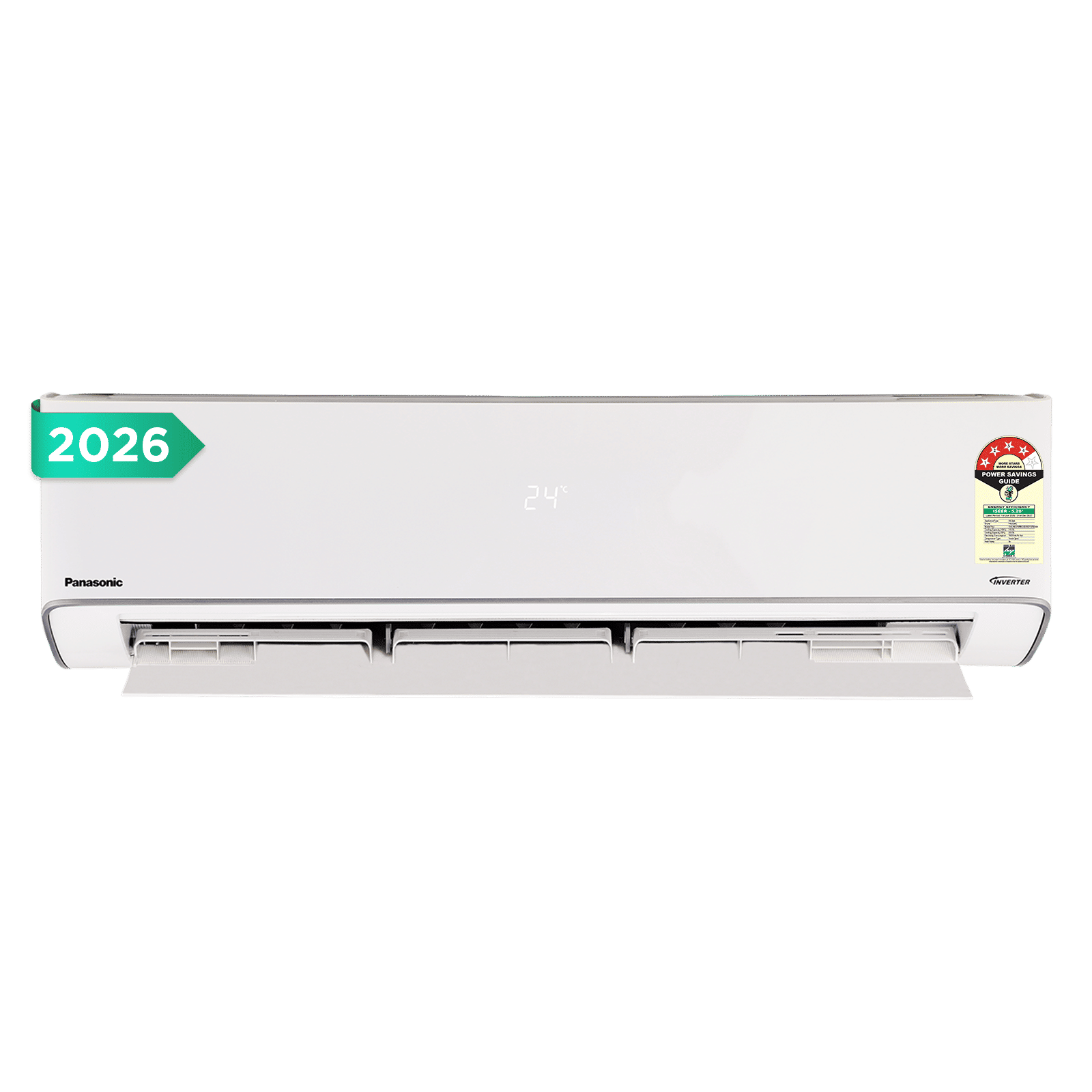 Panasonic EU 8 in 1 Convertible 1.5 Ton 4 Star Inverter Split Smart AC with Google & Alexa Voice Assistant (2026 Model, Copper Condenser, CS/CU-EU18CKY4XFM)