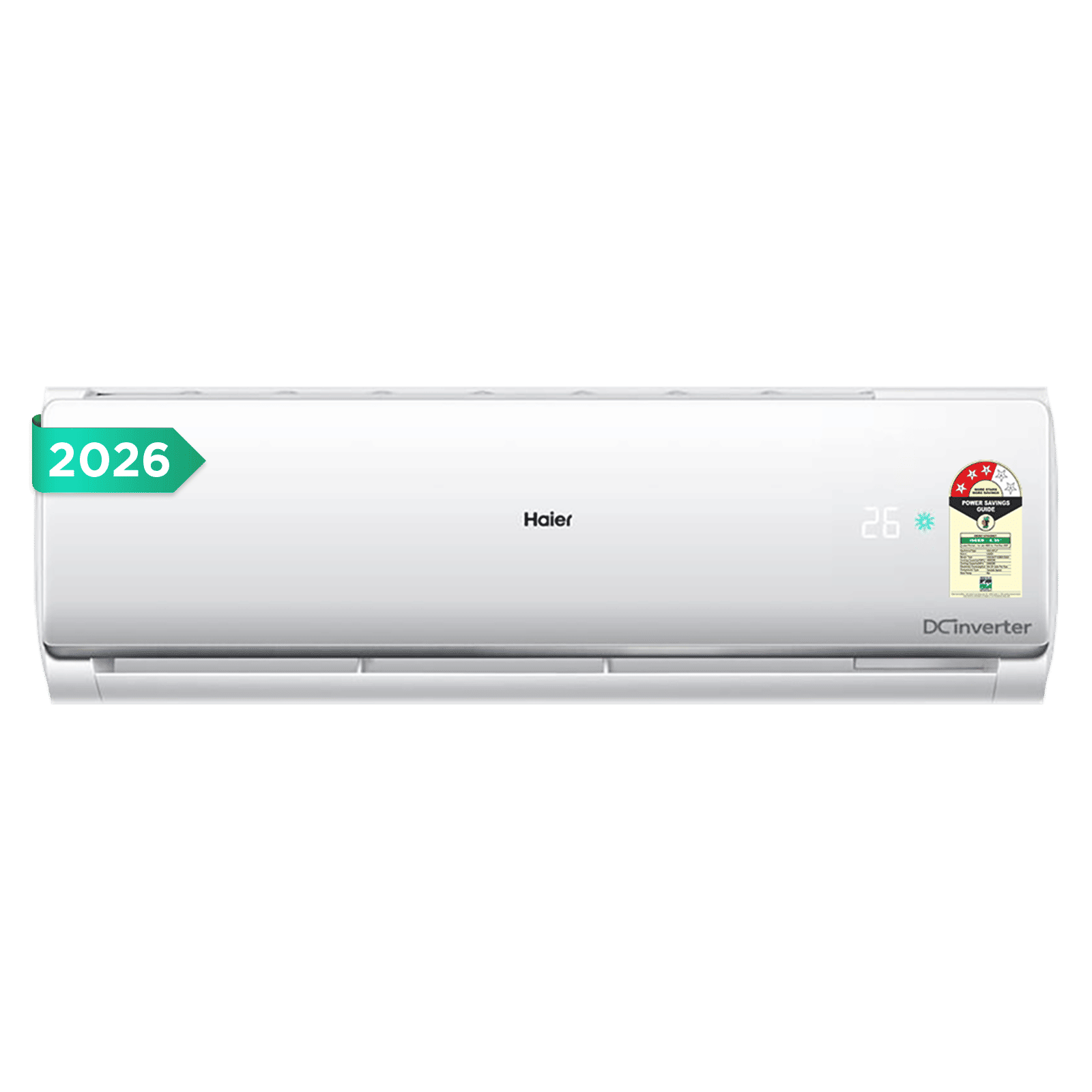 Haier Clean Cool Plus Convertible 1.5 Ton 3 Star Inverter Split AC with 4 Way Swing (Copper Condenser, HSA50CP-S3NB-I)