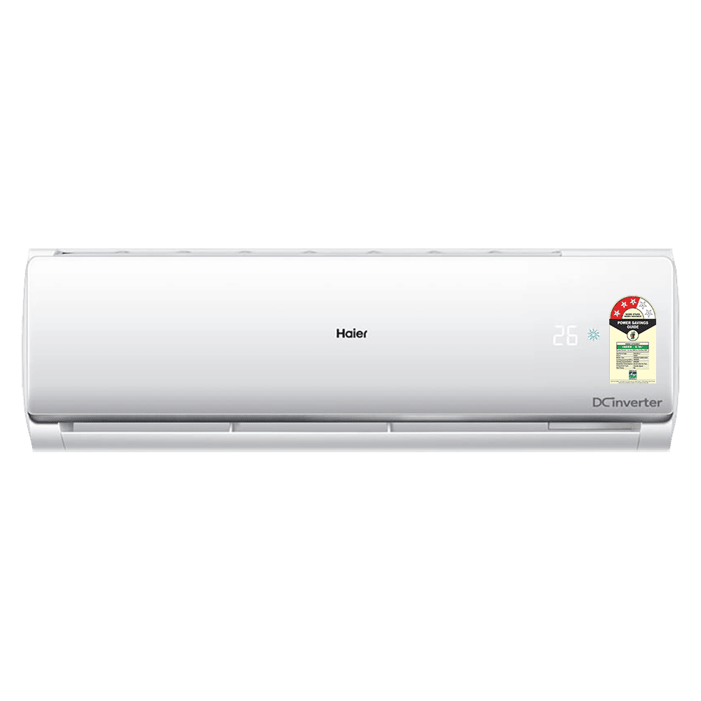 Haier Clean Cool Plus Convertible 1.5 Ton 3 Star Inverter Split AC with 4 Way Swing (Copper Condenser, HSA50CP-S3NB-I)
