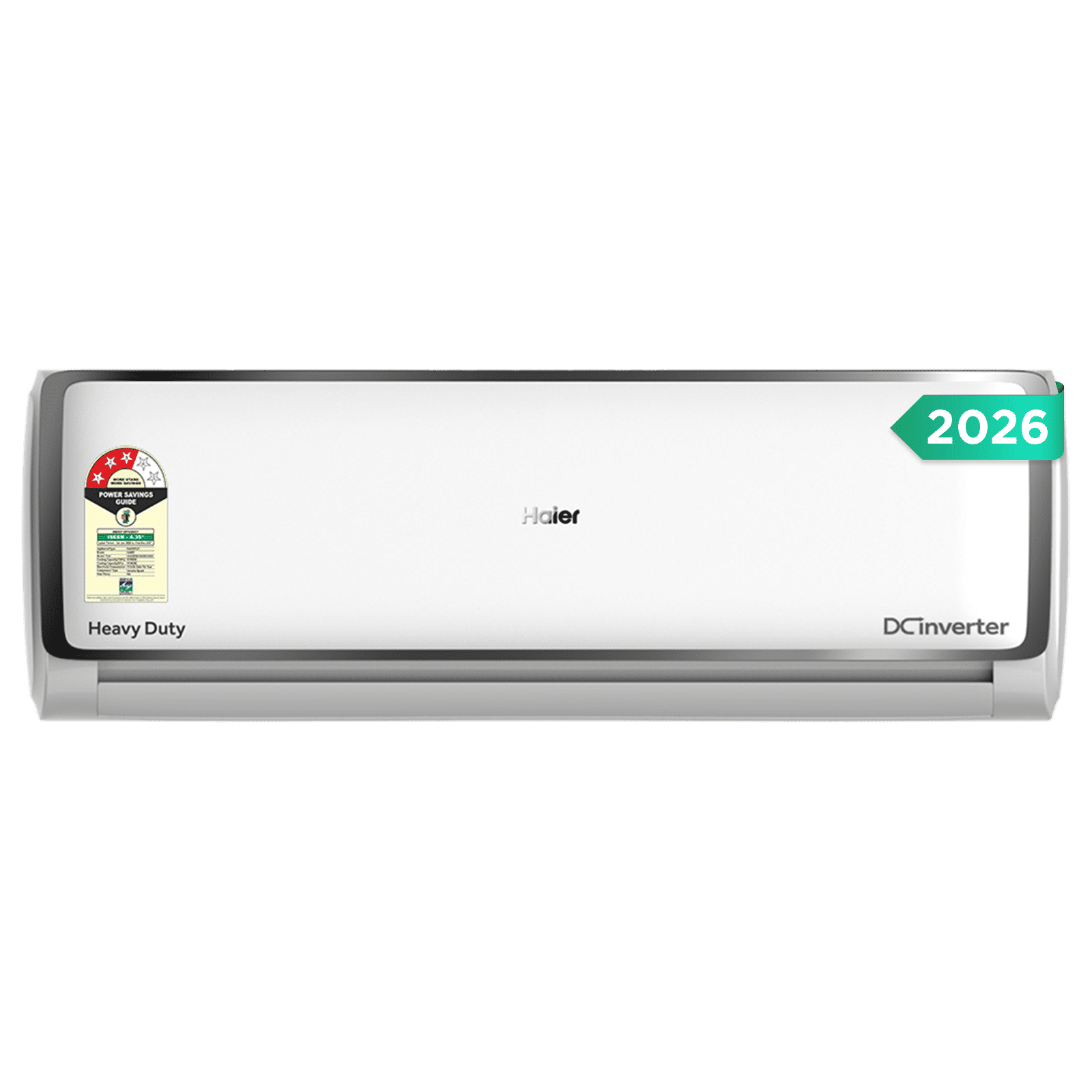 Haier Elegante Heavy Duty AI Plus Convertible 2 Ton 3 Star Inverter Split AC with 4 Way Swing (Copper Condenser, HSA24EHD-SAI3NB-I)