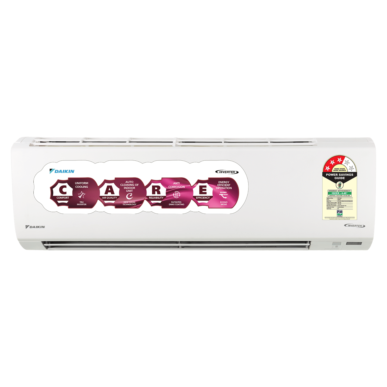 DAIKIN 1 Ton 3 Star Inverter Split AC (Copper Condenser, PM2.5 Filter, ATKL35XV16WAA)