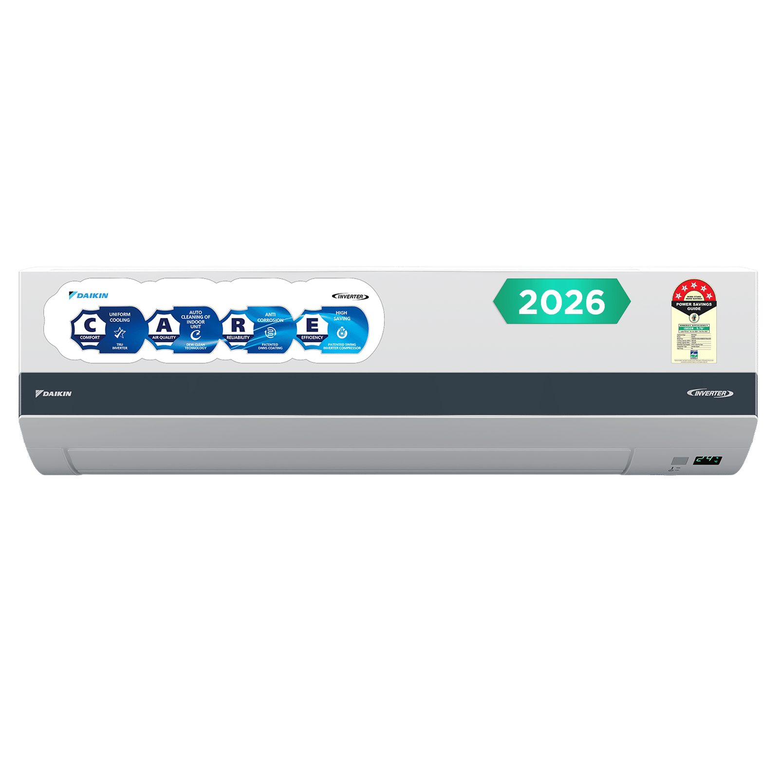 DAIKIN 1 Ton 5 Star Inverter Split AC (Copper Condenser, PM 2.5 Filter, ATKM35XV16VAA)