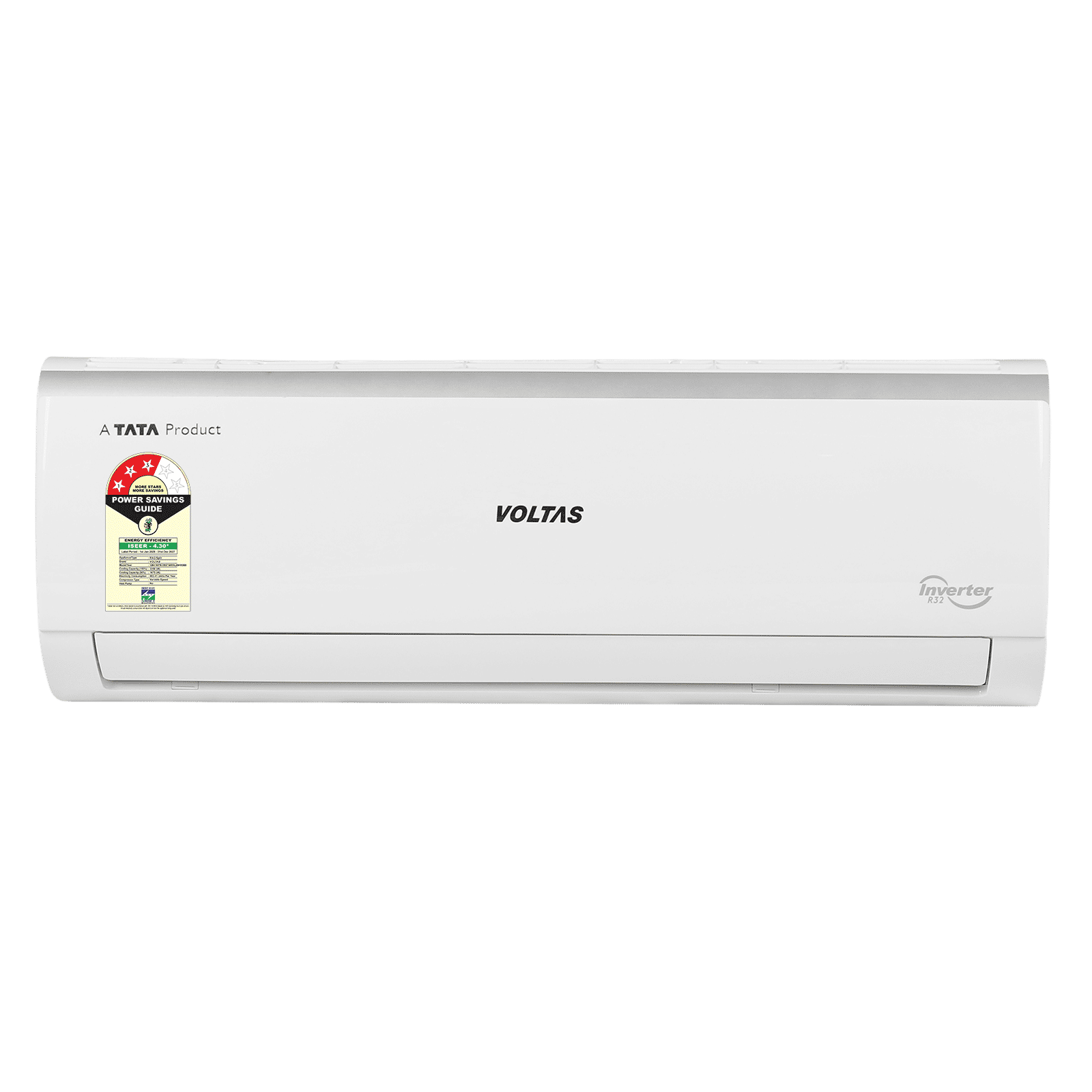 VOLTAS 123INV VERTIS CREST MARVEL Convertible 1 Ton 3 Star Inverter Split AC with Hidden Display (2026 Model, Copper Condenser, 4504151)