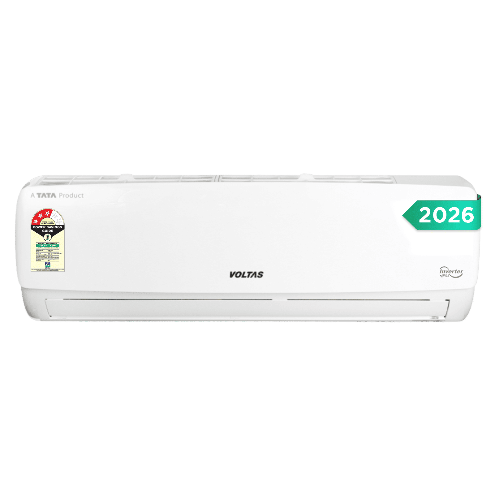 VOLTAS 243INV VECTRA ELEGANT Convertible 2 Ton 3 Star Inverter Split AC With 5 Step Adjustable (Copper Condenser, 4504077)