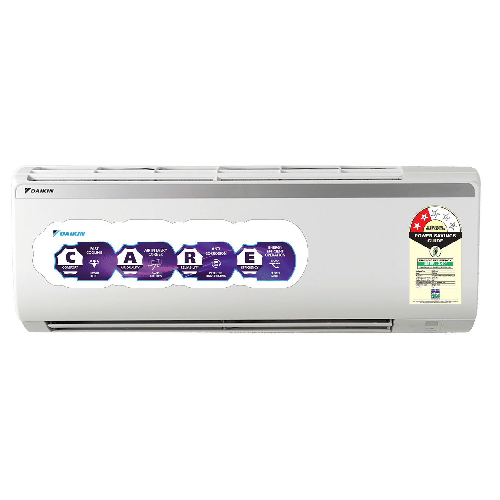 DAIKIN 0.8 Ton 2 Star Split AC (Copper Condenser, PM 2.5 Filter, FTQ28XV16WBA)