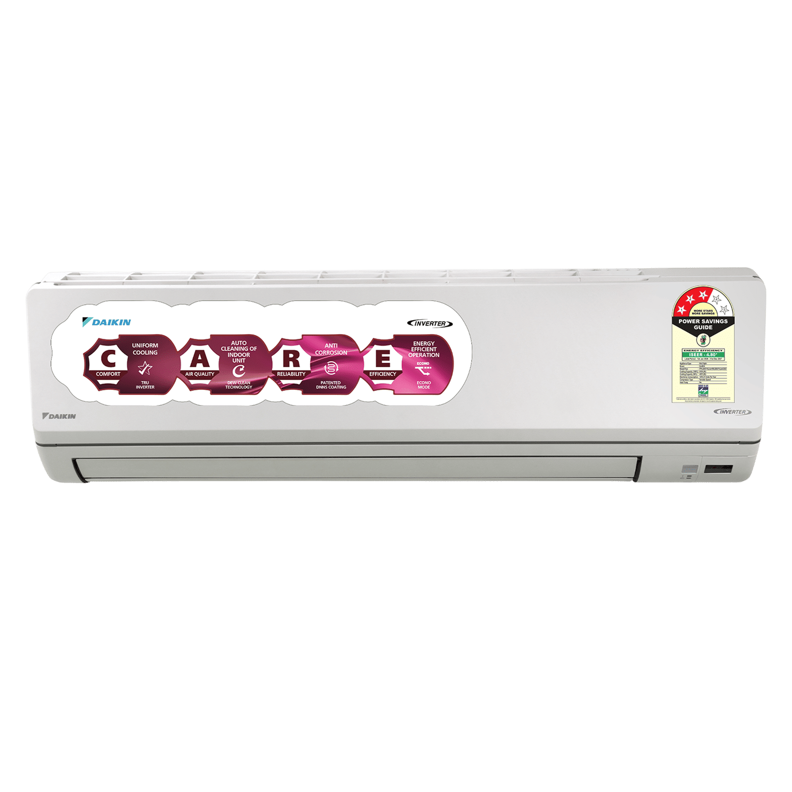 DAIKIN 2.6 Ton 3 Star Inverter Split AC (Copper Condenser, PM 2.5 Filter, FTKL90XV16LAA)