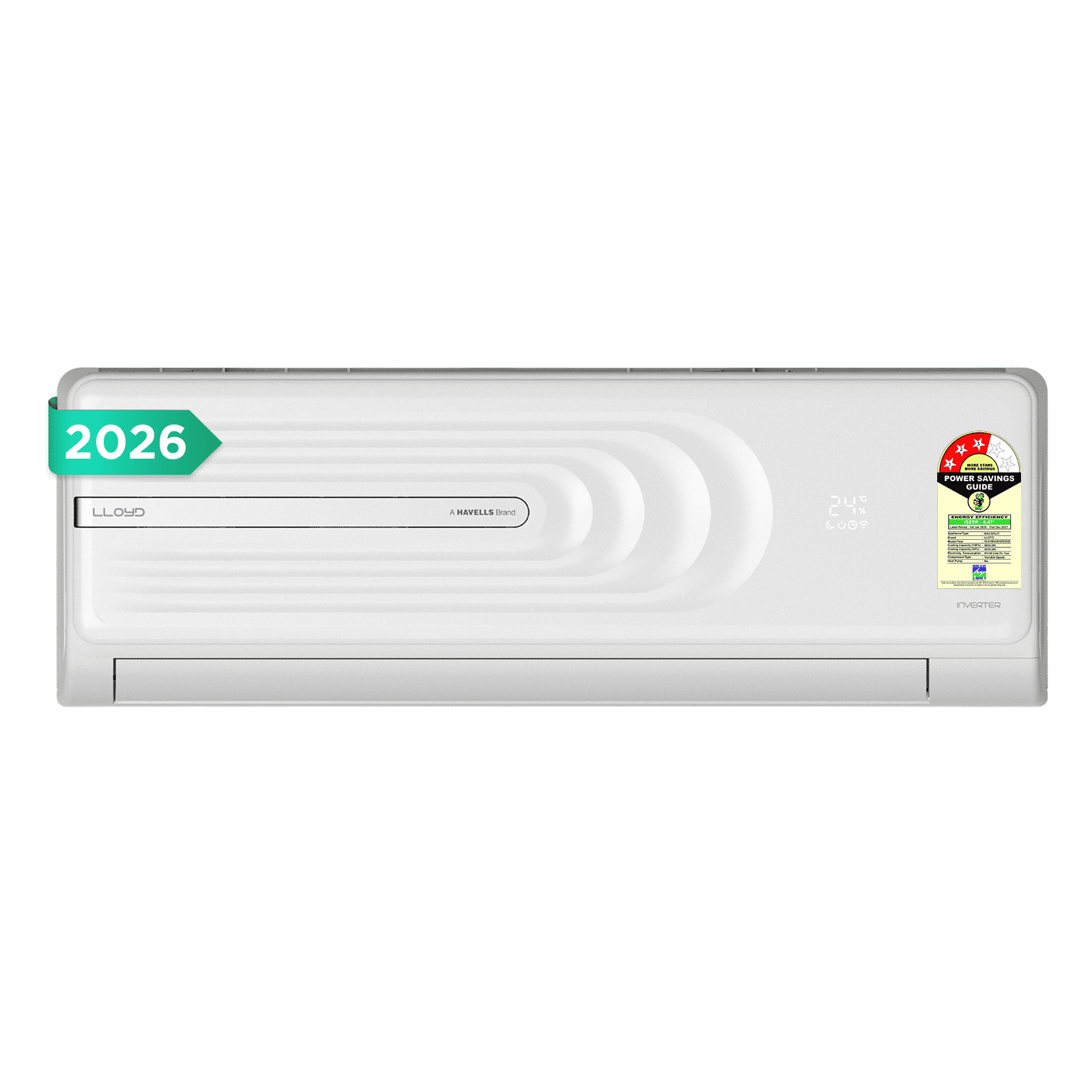 LLOYD Convertible 1.5 Ton 3 Star Inverter Split AC with Anti-Viral Dust Filter (Copper Condenser, GLS18I3ASHSR)