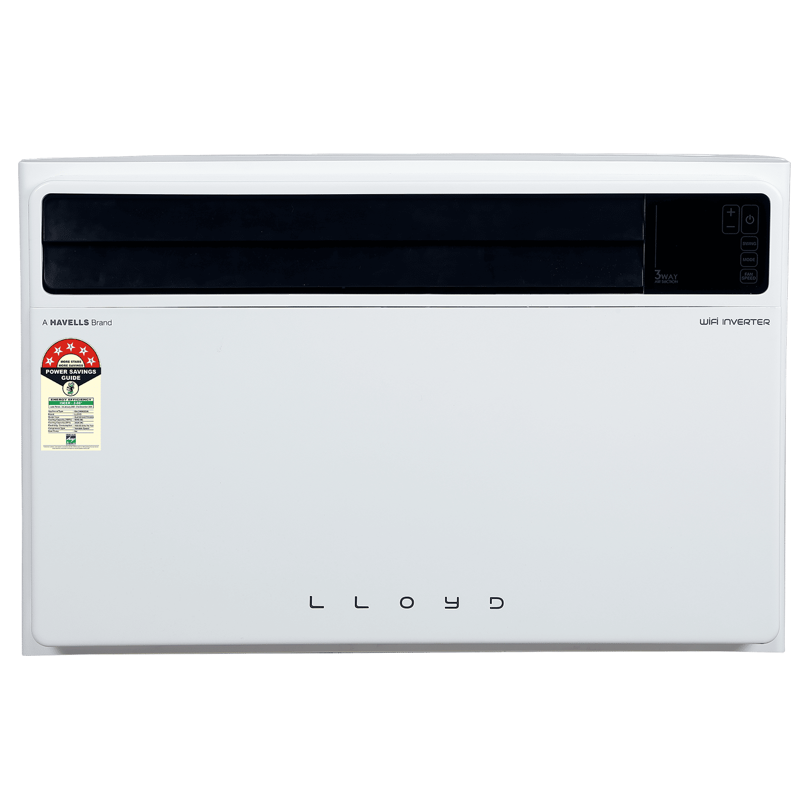 LLOYD 6 in 1 Convertible 1.5 Ton 5 Star Inverter Window Smart AC with Low Gas Detection (2026 Model, Alloy Condenser, GLW18V5AGTPR)
