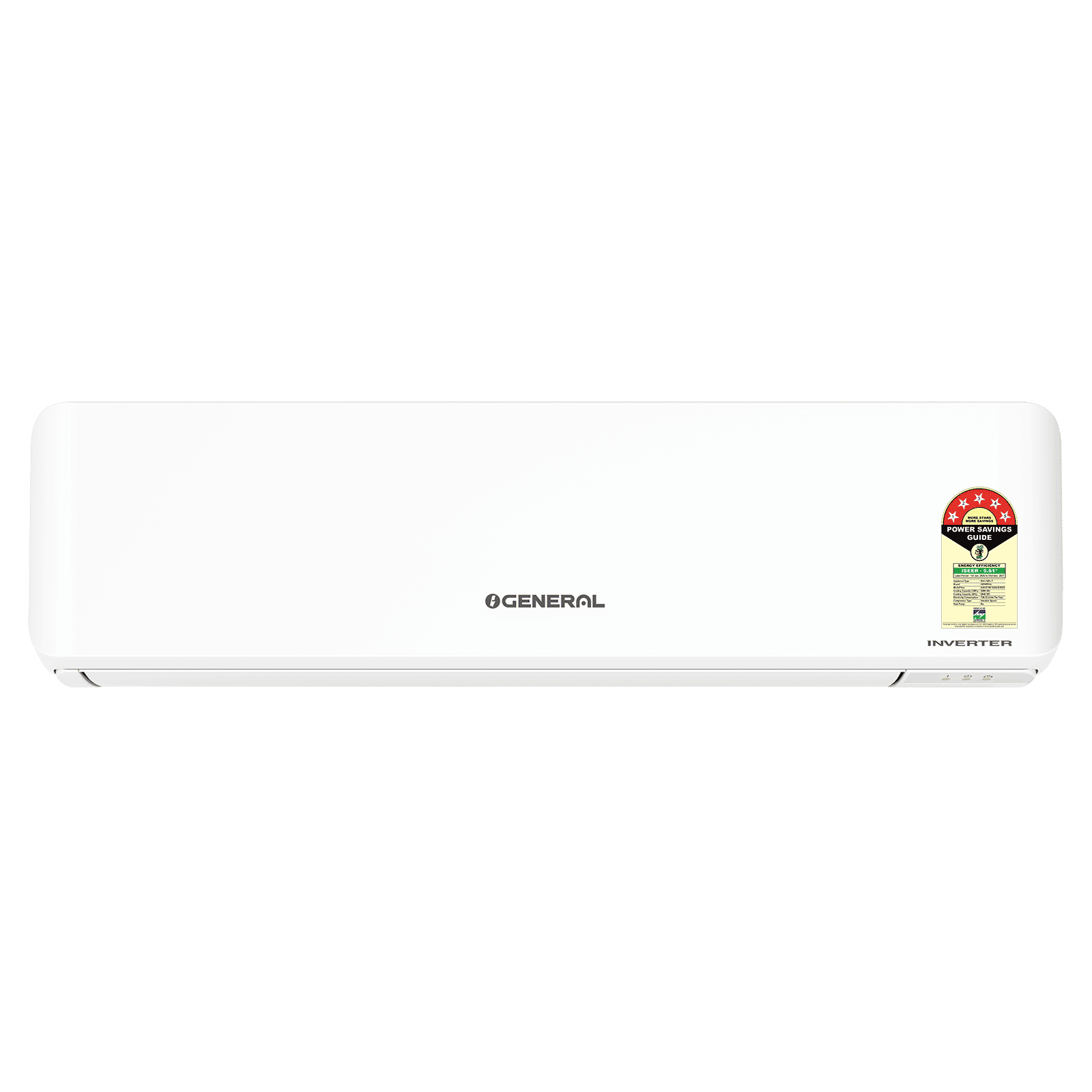 O GENERAL Advance Hyper Tropical 1.5 Ton 5 Star Inverter Split AC (2026 Model, Copper Condenser, ASGG18CGAB-B)