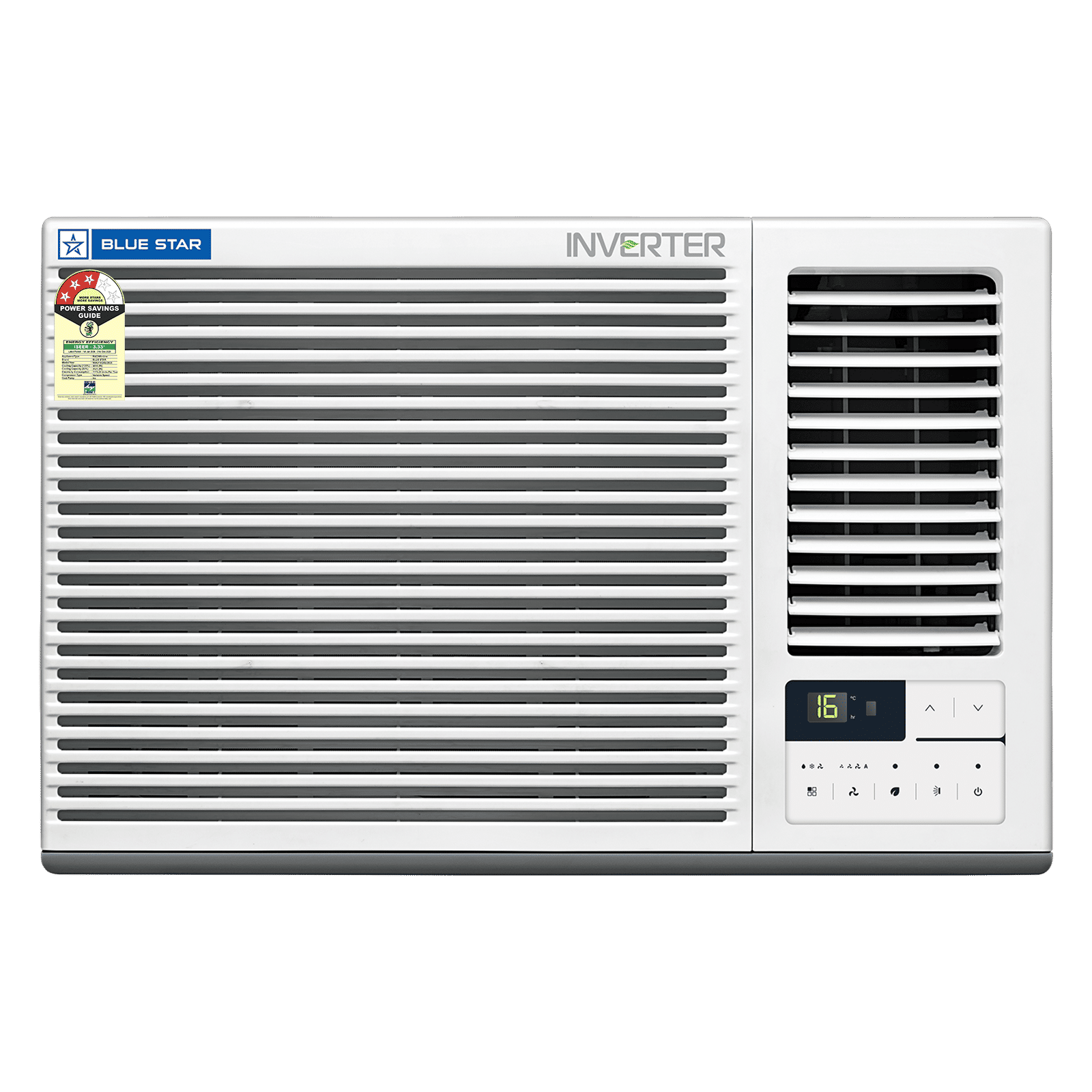 Blue Star 5 in 1 Convertible 1.5 Ton 3 Star Inverter Fixed Speed Window AC with Humidity Control (2026 Model, Copper Condenser, WIA318GXU)