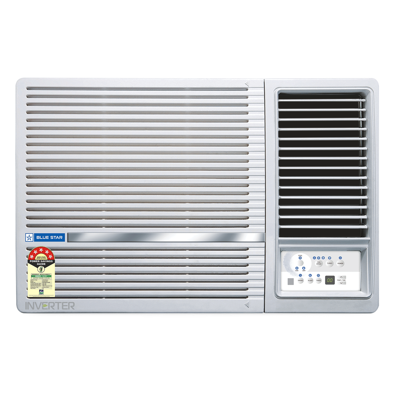 Blue Star 5 in 1 Convertible 1.5 Ton 5 Star Inverter Fixed Speed Window AC with Humidity Control (2026 Model, Copper Condenser, WIA518LXU)