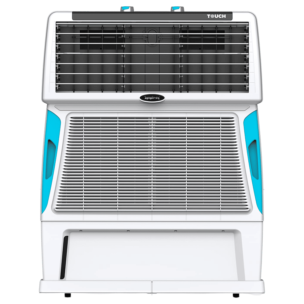 Symphony Touch 55 Litres Desert Air Cooler with i-Pure Technology (Inverter Compatible, White)