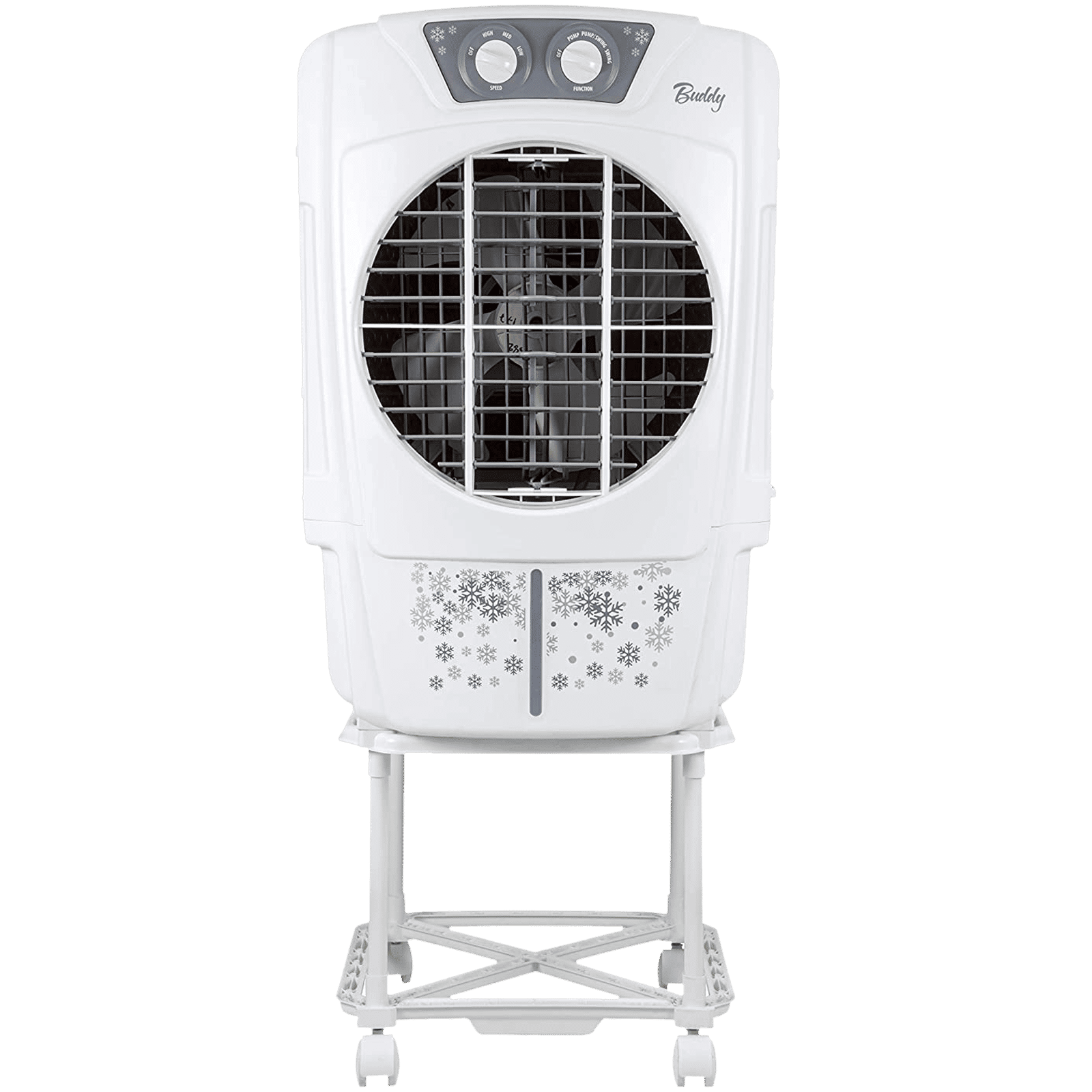 USHA BUDDY 45 Litres Desert Air Cooler with Inverter Compatible (Thermal Overload Protection, White)