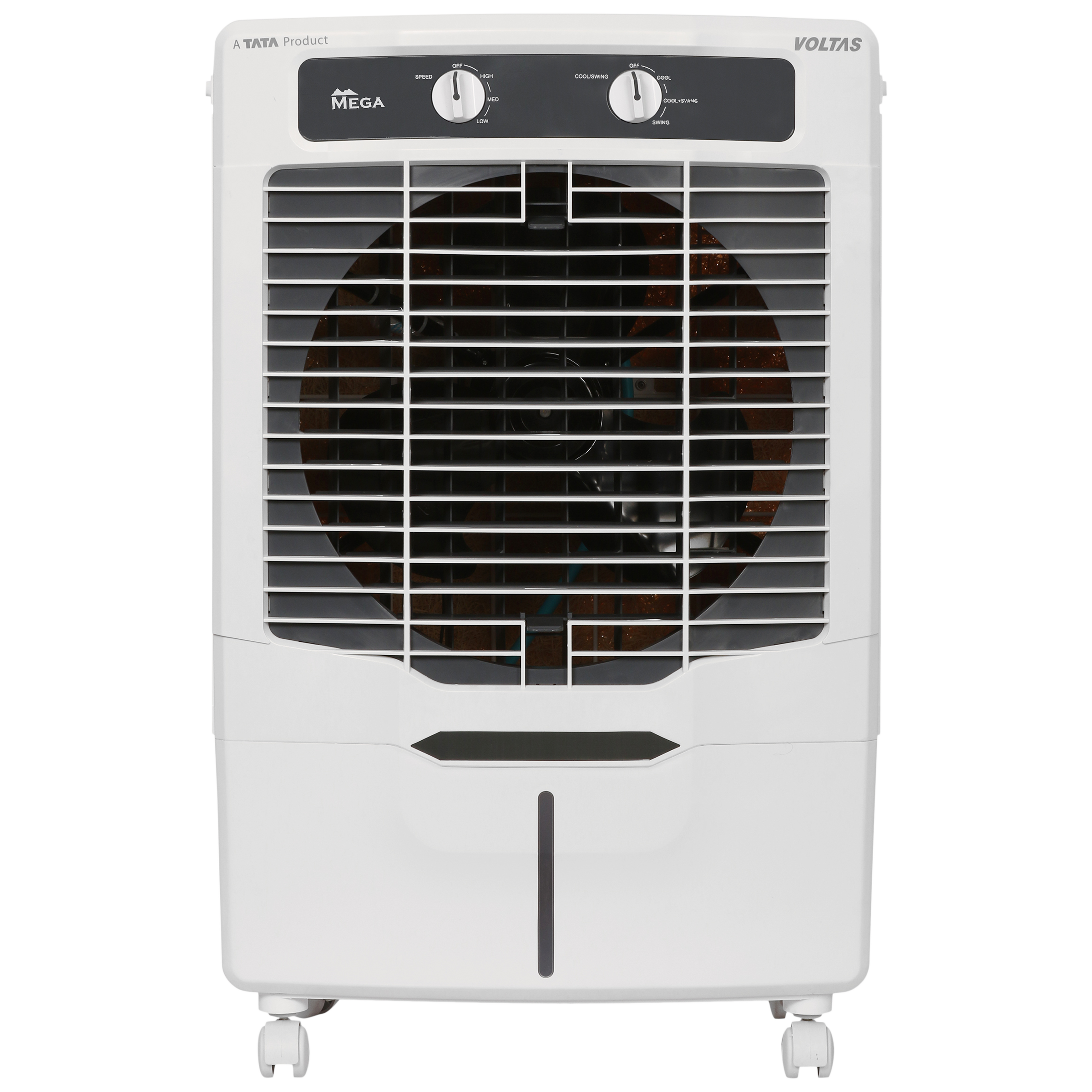 VOLTAS Mega 70 Litres Desert Air Cooler (3 Speed Selection, 4810345,  White/Grey)