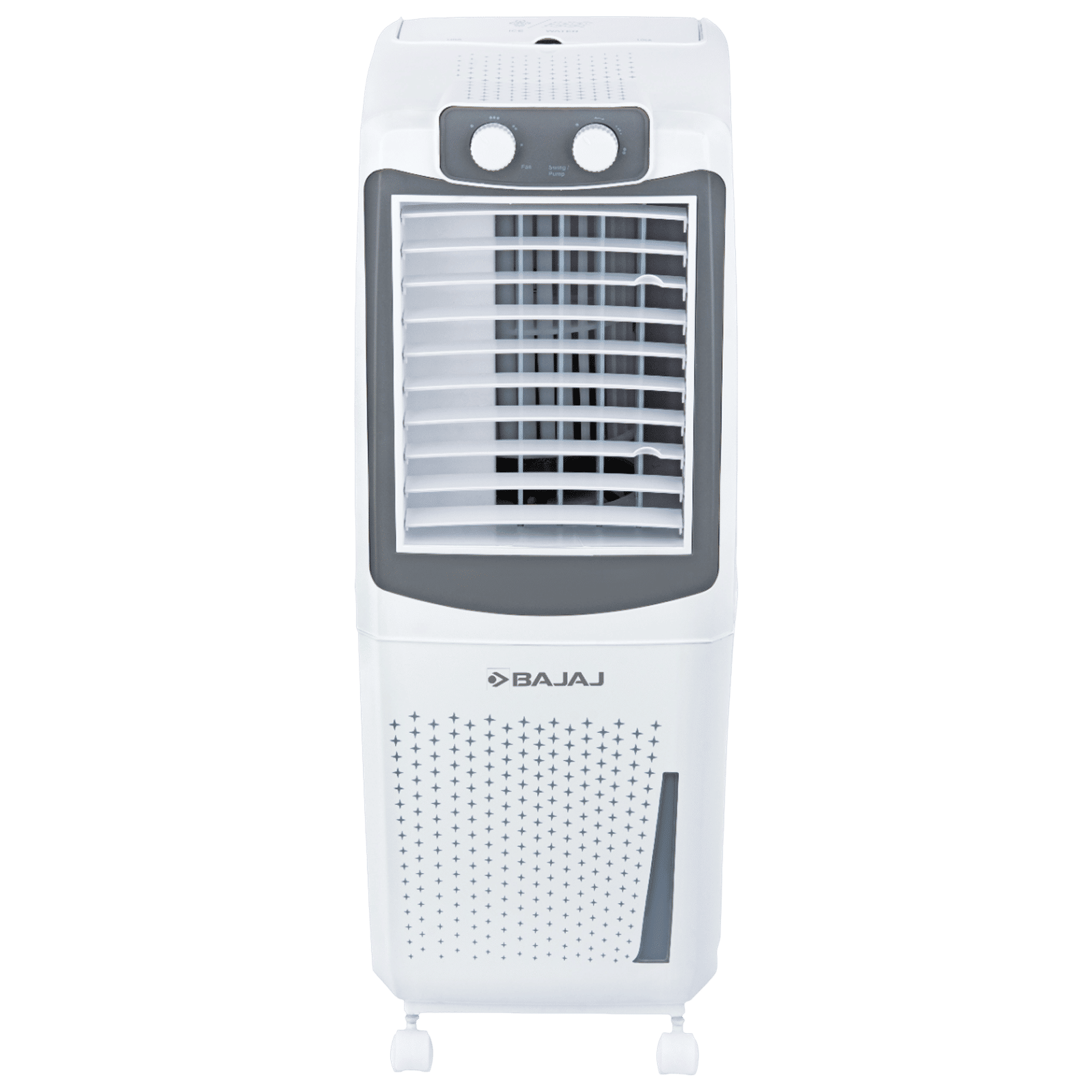 BAJAJ PMH18 DLX 18 Litres Tower Air Cooler with 3 Speed Selection (Anti Bacterial Hexacool Master, White)
