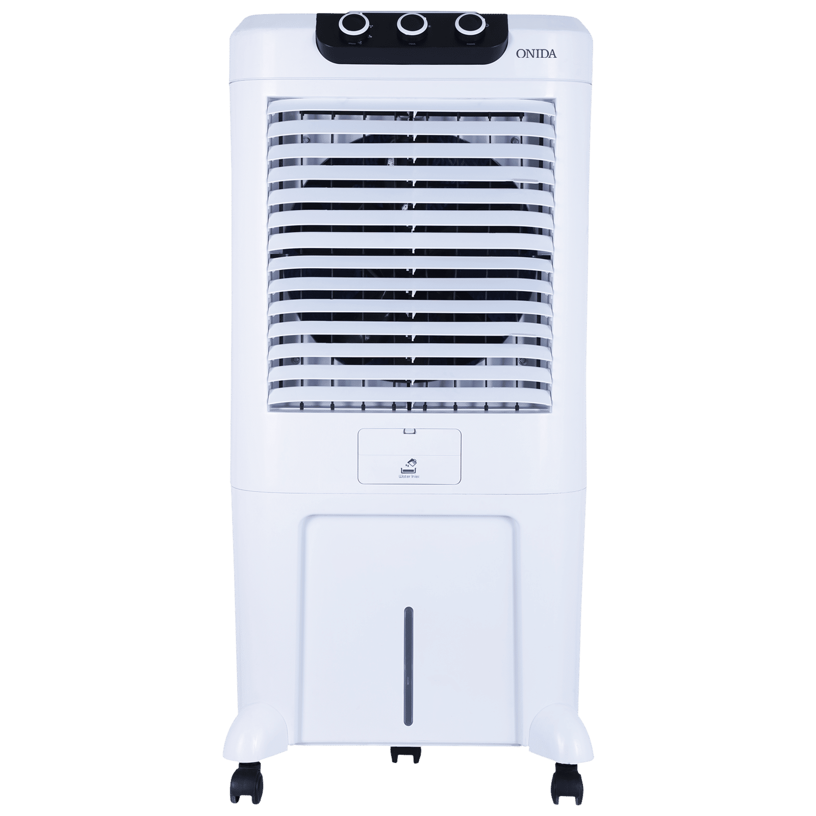 ONIDA Tempest 80 Litres Desert Air Cooler with Ice Chamber (Water Level Indicator, White)