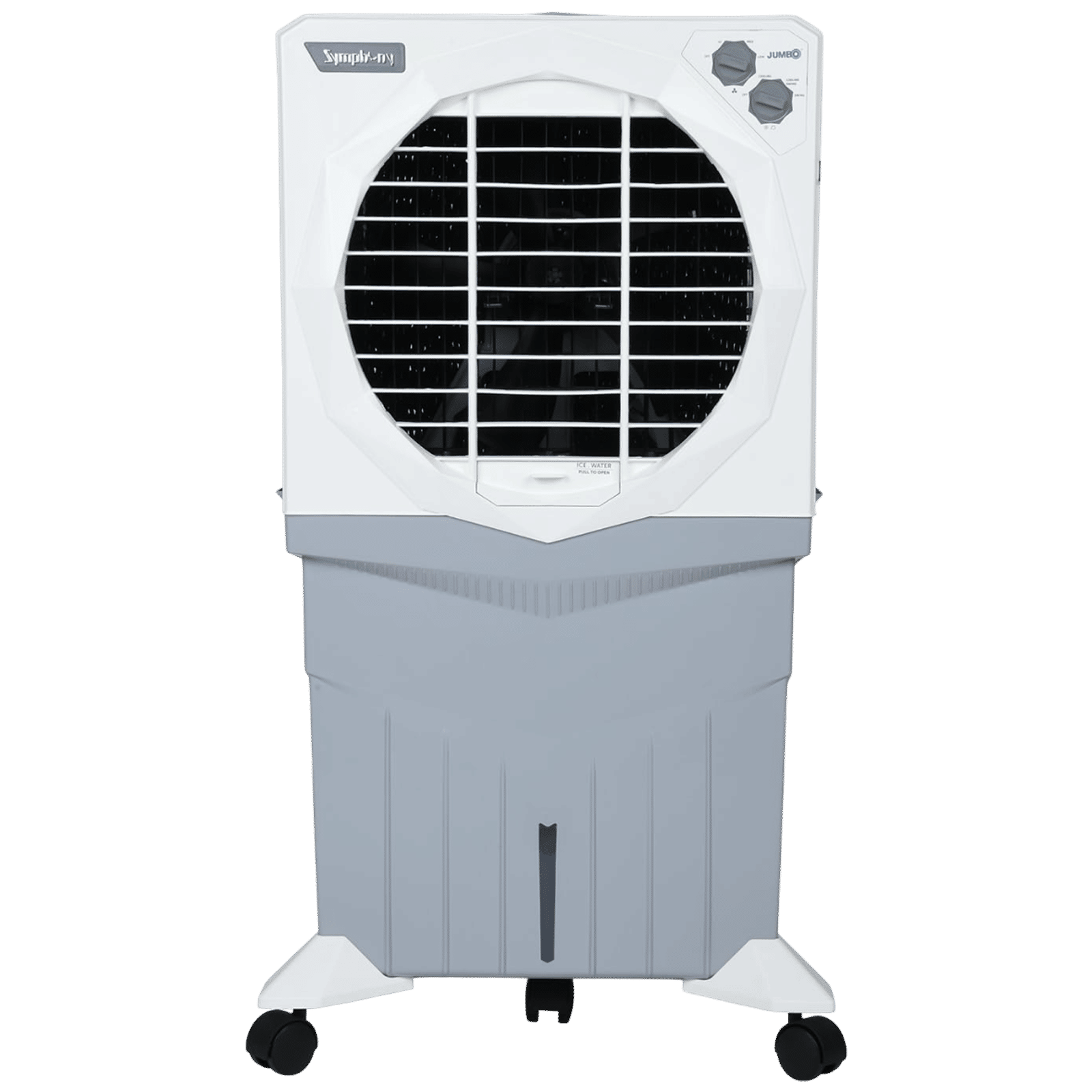 Symphony Jumbo 75XL+ 75 Litres Desert Air Cooler with Whisper-Quiet Operation (Cool Flow Dispenser, White)