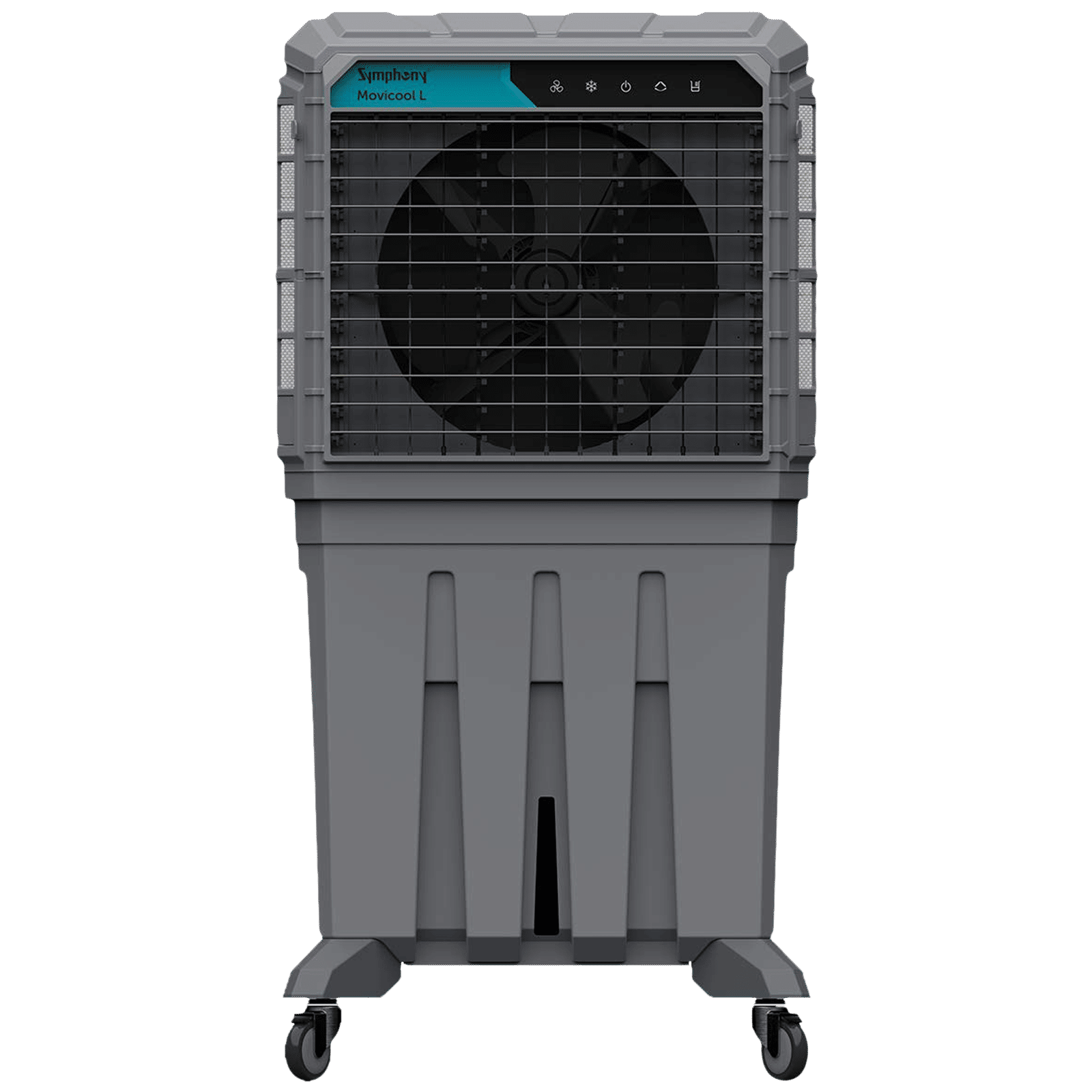 Symphony Movicool L 200i 200 Litres Commercial Air Cooler with Multi-Function Remote (Dust Filter, Grey)