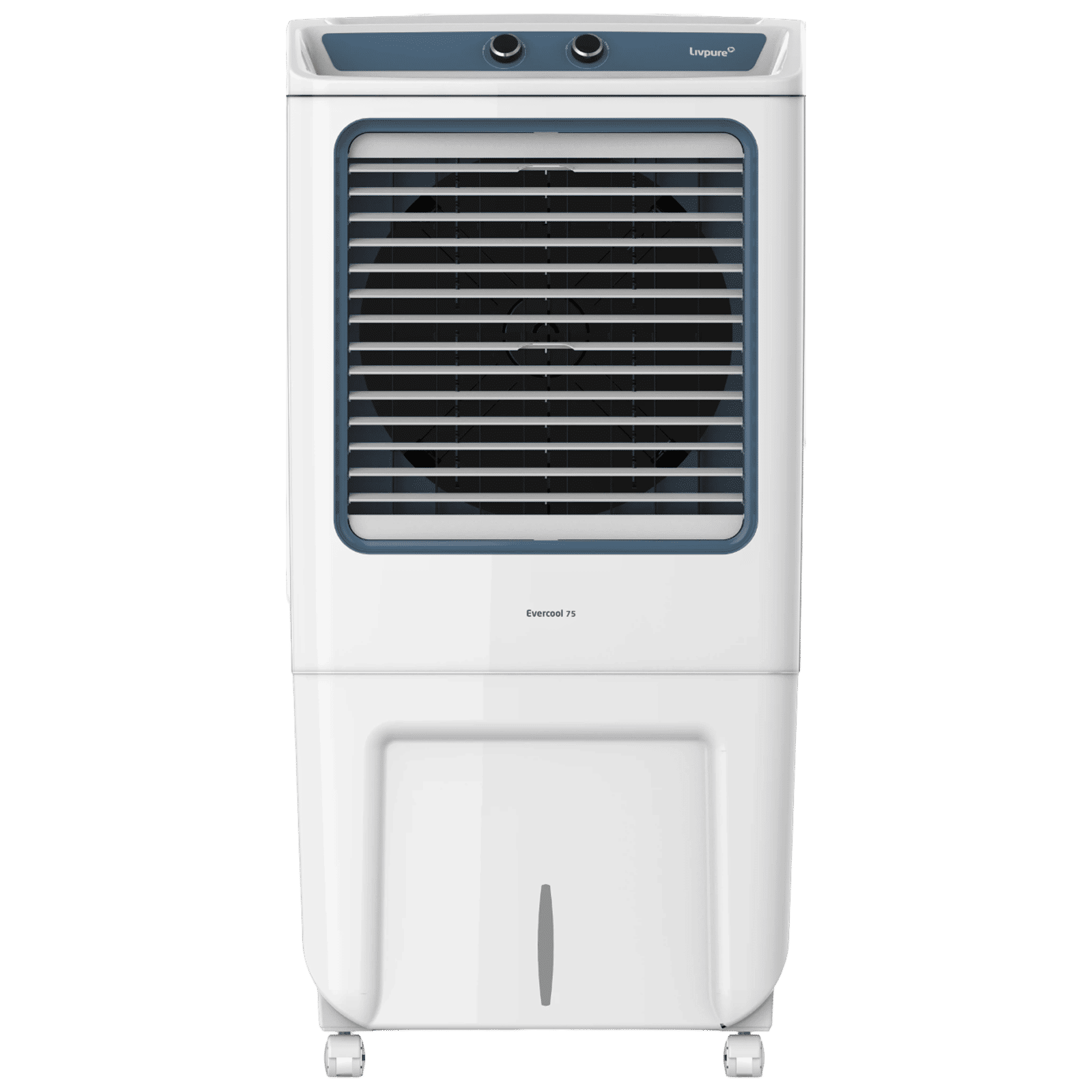 Livpure Evercool 75 Litres Desert Air Cooler with Thermal Overload Protection (Anti Bacterial Honeycomb Pad, White and Blue)-picture-24