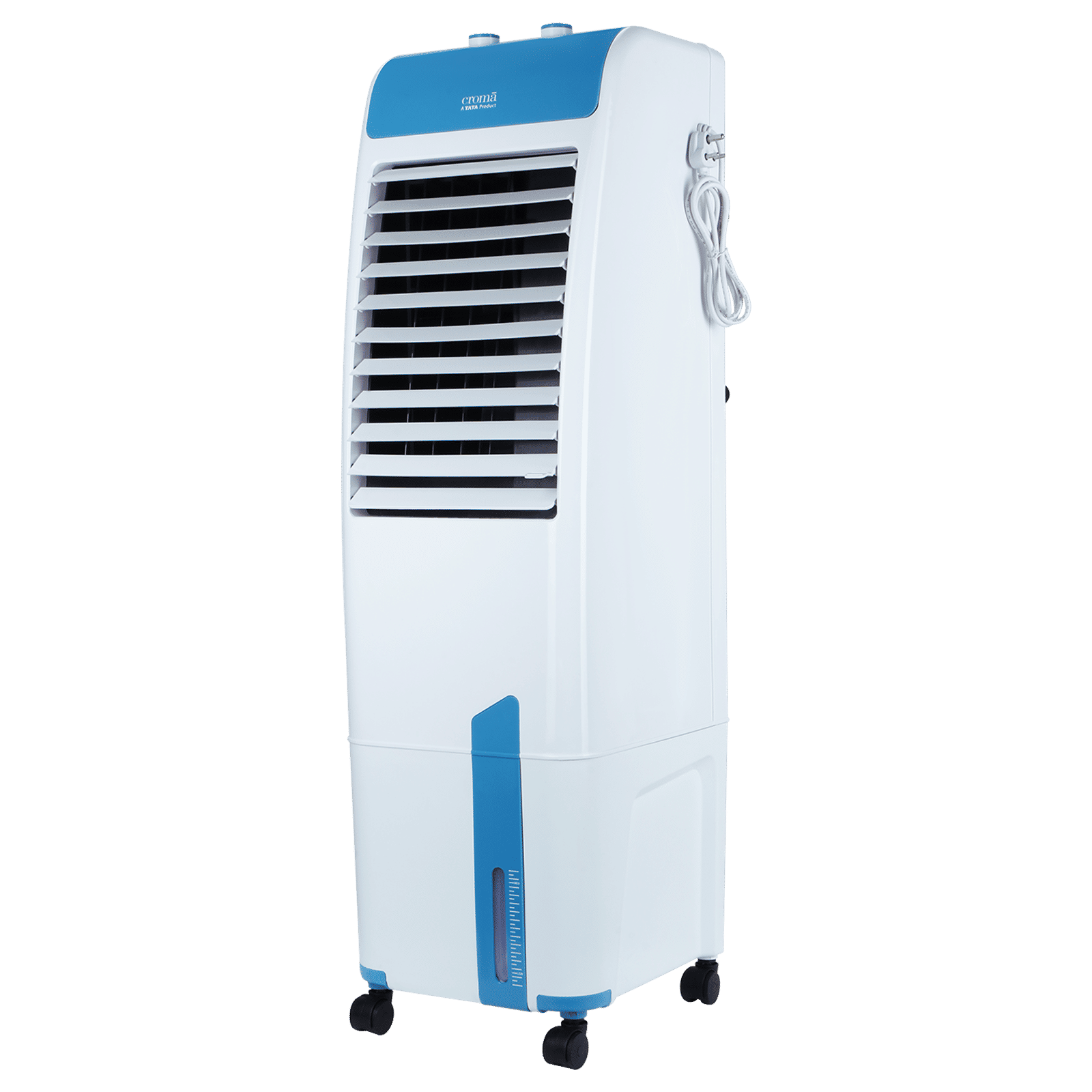 Croma 30 Litres Tower Air Cooler with Evaporative Cooling Technology (With  inverter compatibility, White ,2025 model)