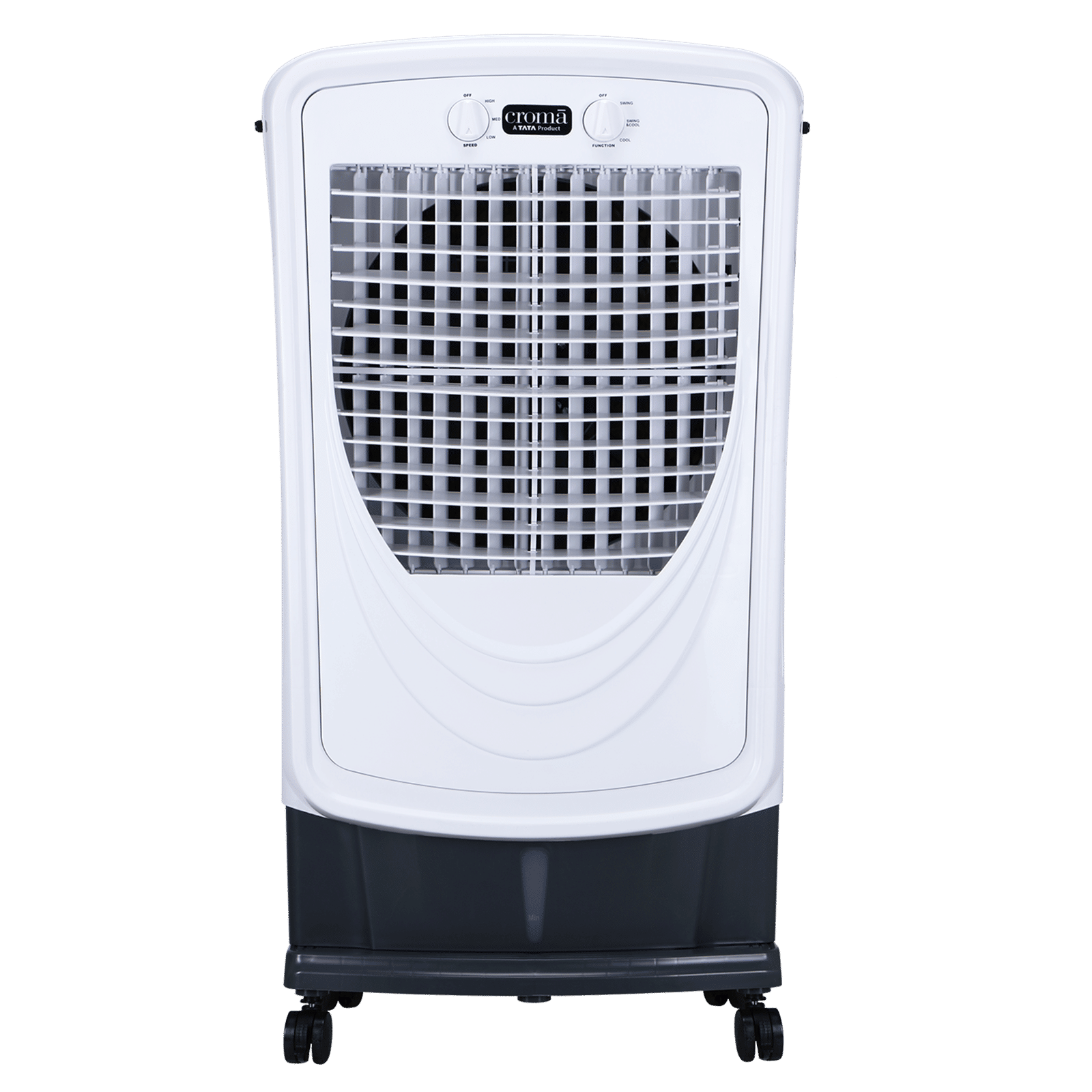 Croma 60 Litres Desert Air Cooler with Water Level Indicator (2025 Model, Inverter Compatible, White)