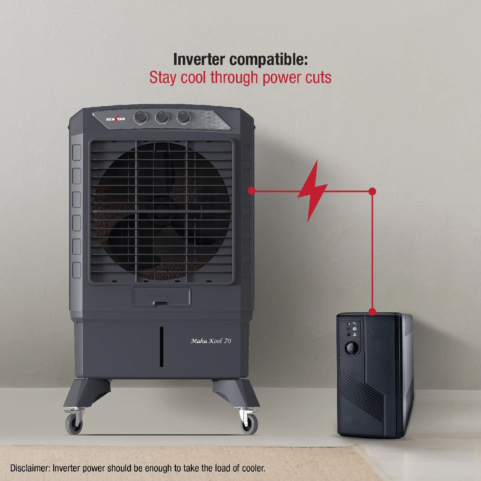 Buy KENSTAR Mahakool HC 70 Litres Desert Air Cooler with Quadra