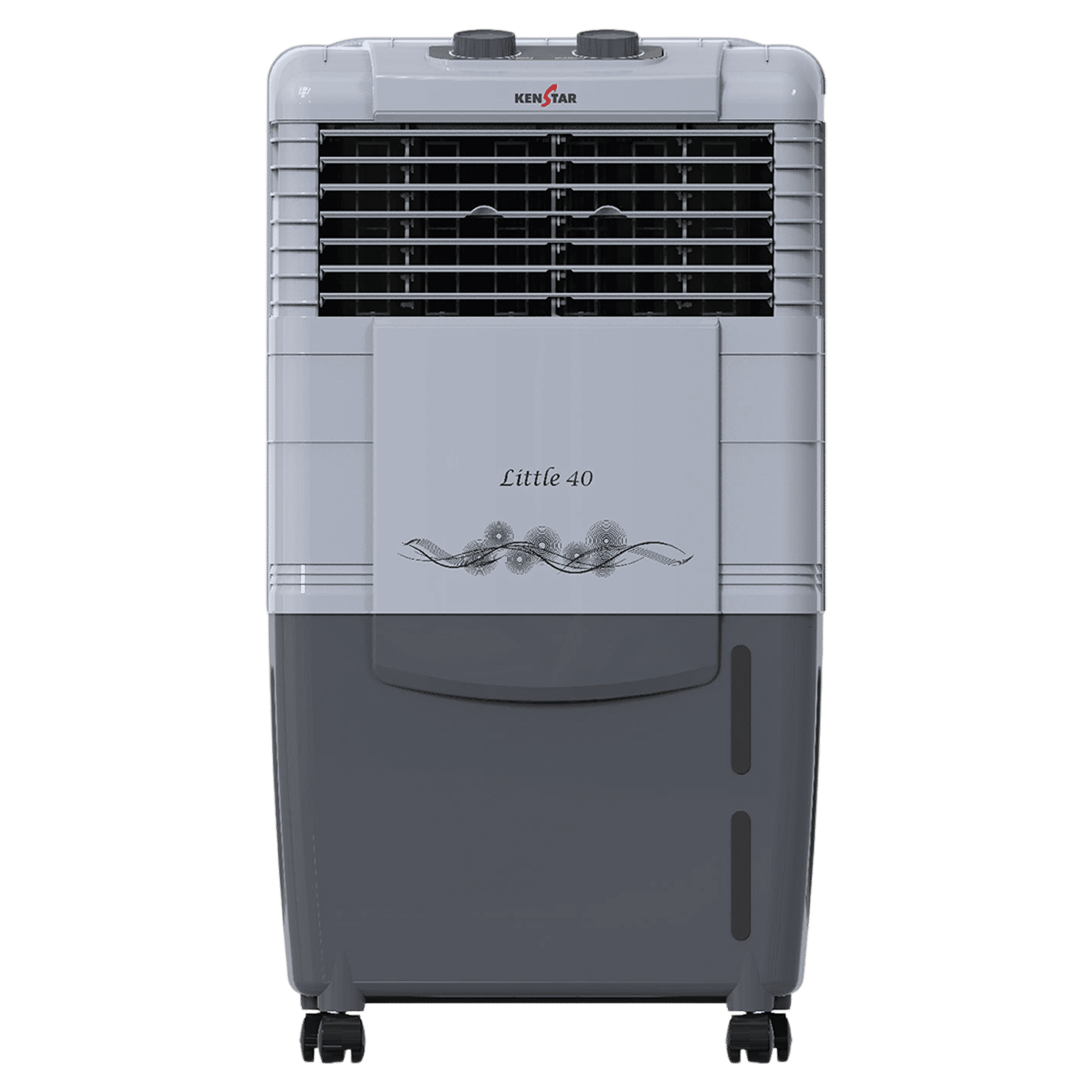 KENSTAR Little HC 40 Litres Personal Air Cooler with Quadra Flow Technology(Collapsible Louvres, Grey)