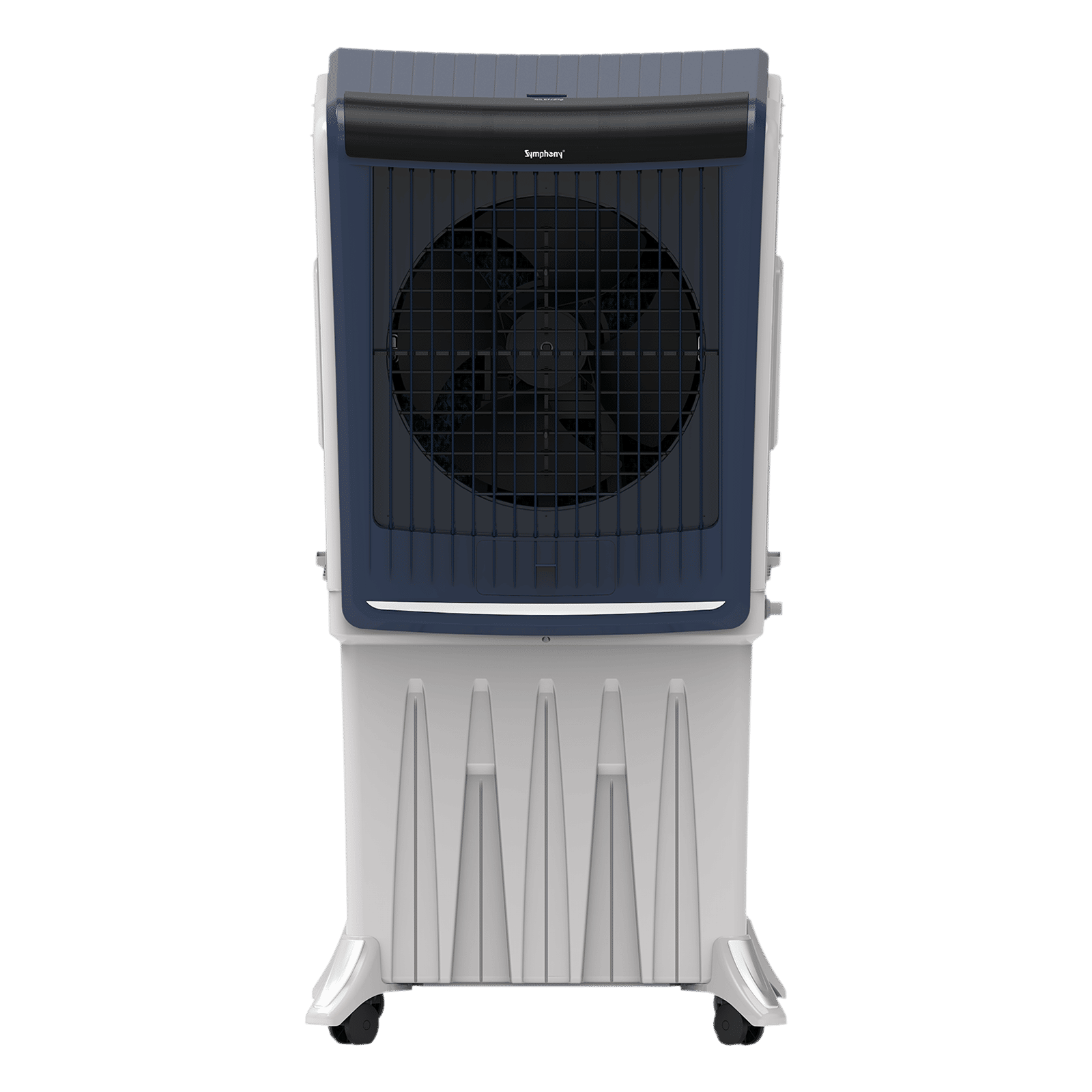 Symphony Silenzo 120i 120 Litres Desert Air Cooler with CFD Technology (Inverter Compatible, Grey & Blue)
