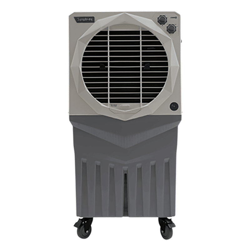 Symphony Jumbo 200EX 200 Litres Desert Air Cooler with CFD Technology (Inverter Compatible, White & Grey)
