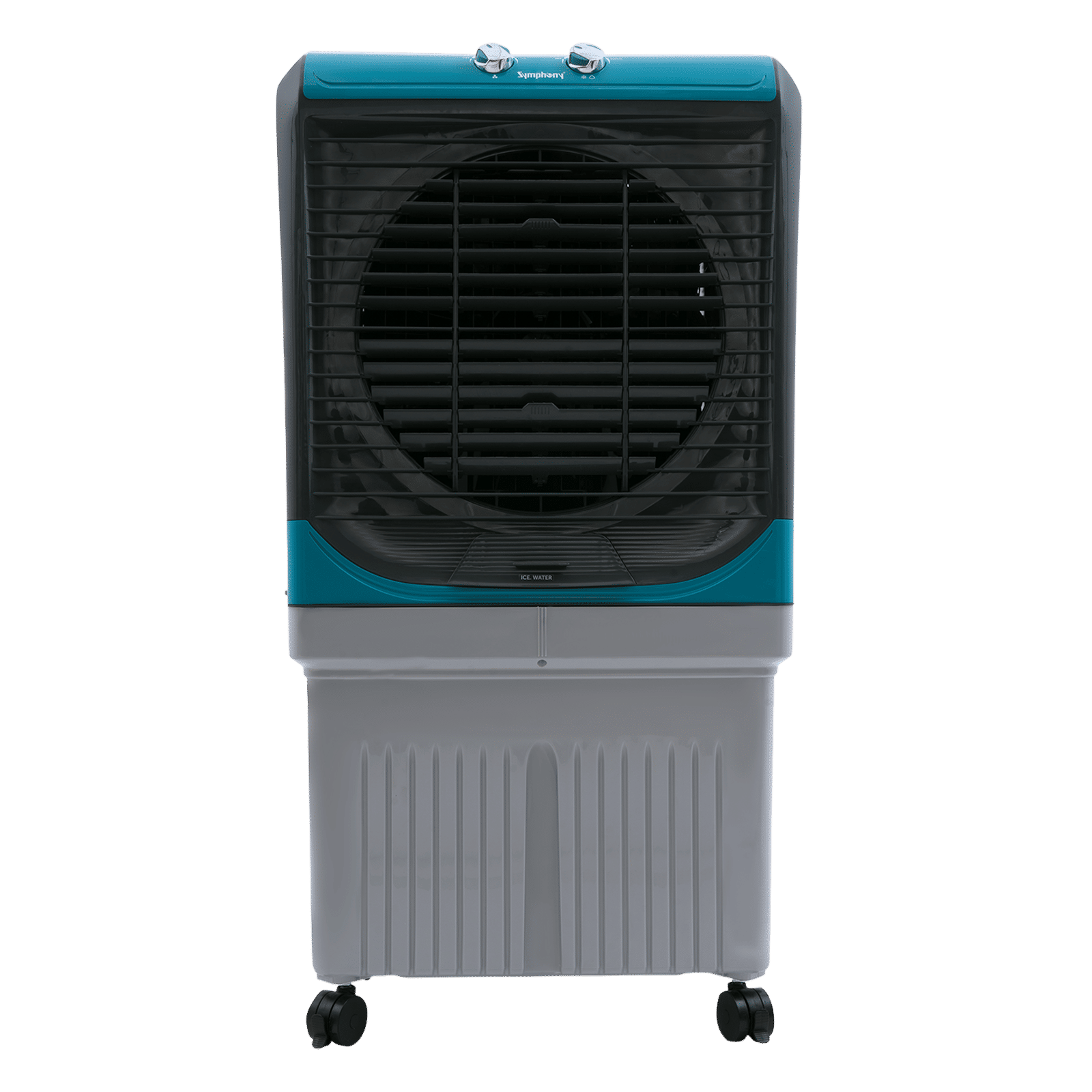 Symphony Maxwind 100EX 100 Litres Desert Air Cooler with CFD Technology (Inverter Compatible, Grey & Blue)