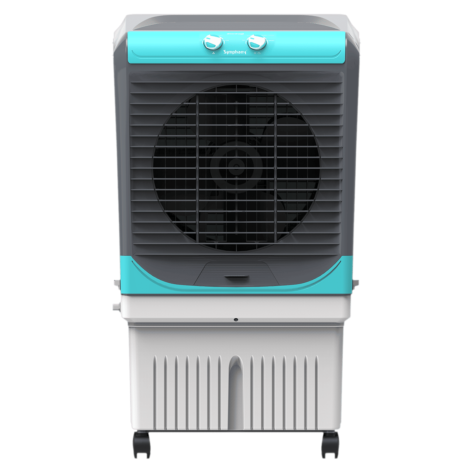 Symphony Maxwind 80EX 80 Litres Desert Air Cooler with CFD Technology (Inverter Compatible, Grey & Blue) Symphony Maxwind 80EX 80 Litres Desert Air Cooler with CFD Technology (Inverter Compatible, Grey & Blue)
